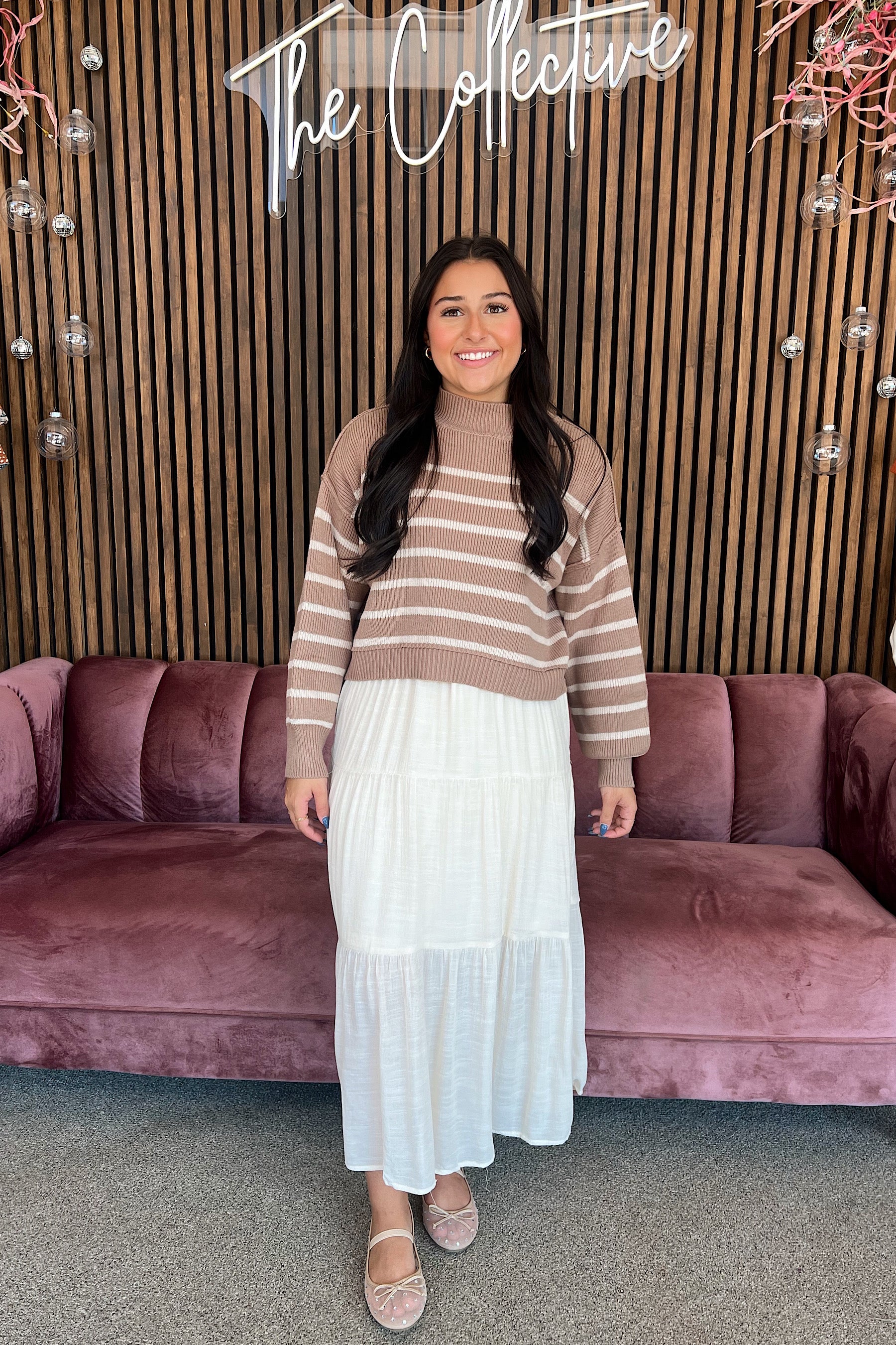 City Life Dress- Cream