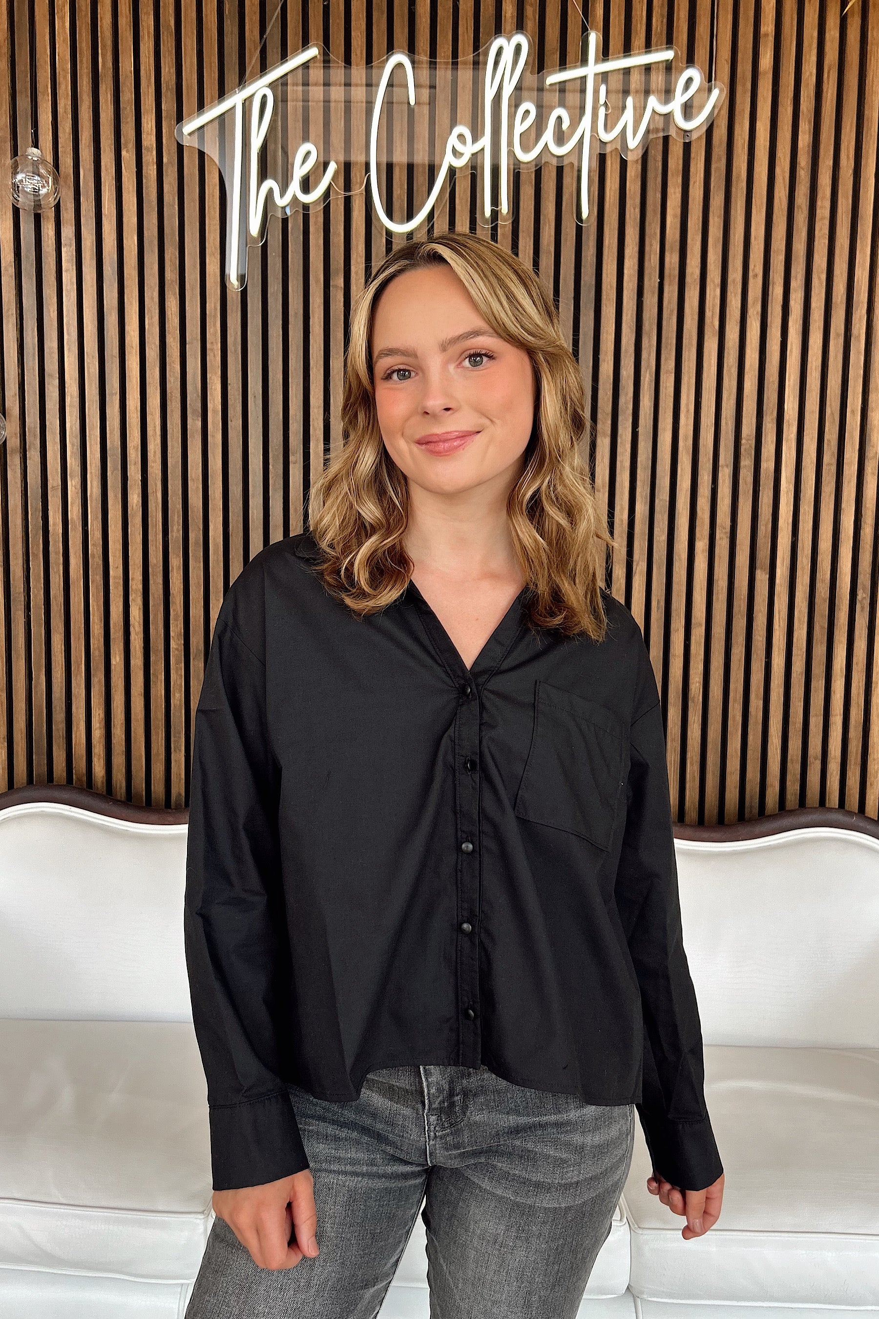 Tie Back Blouse