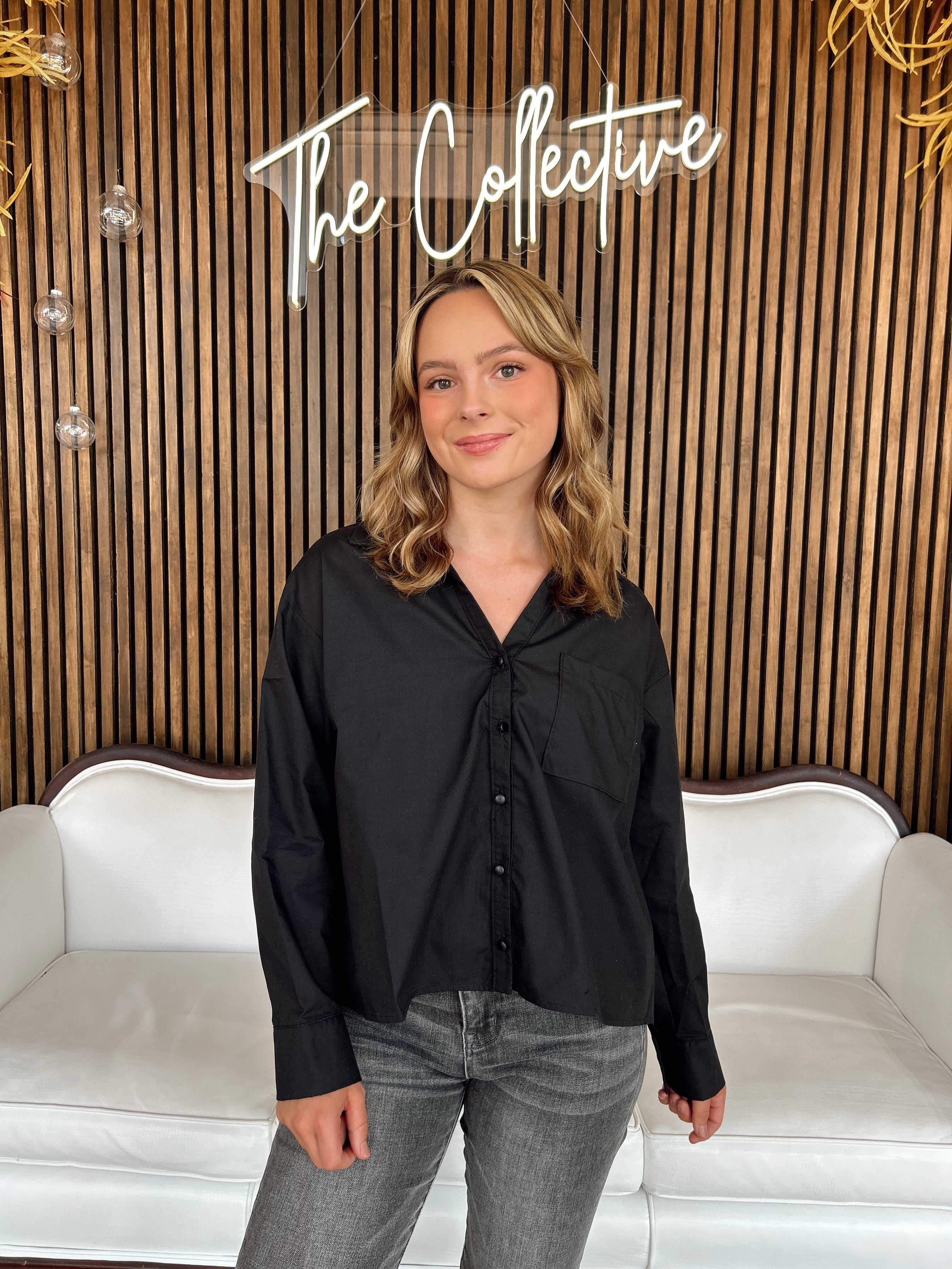 Tie Back Blouse