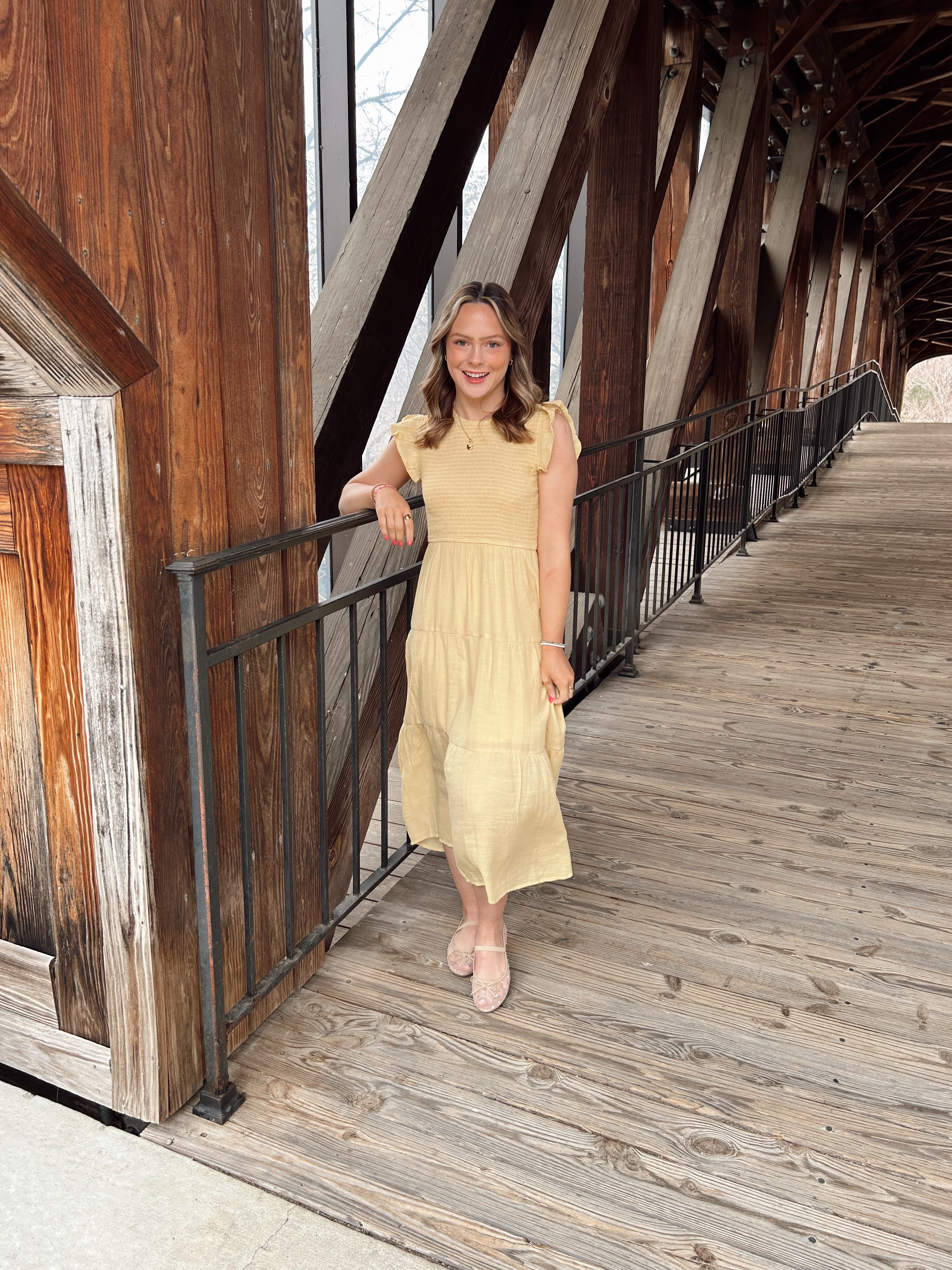 City Life Dress- Yellow