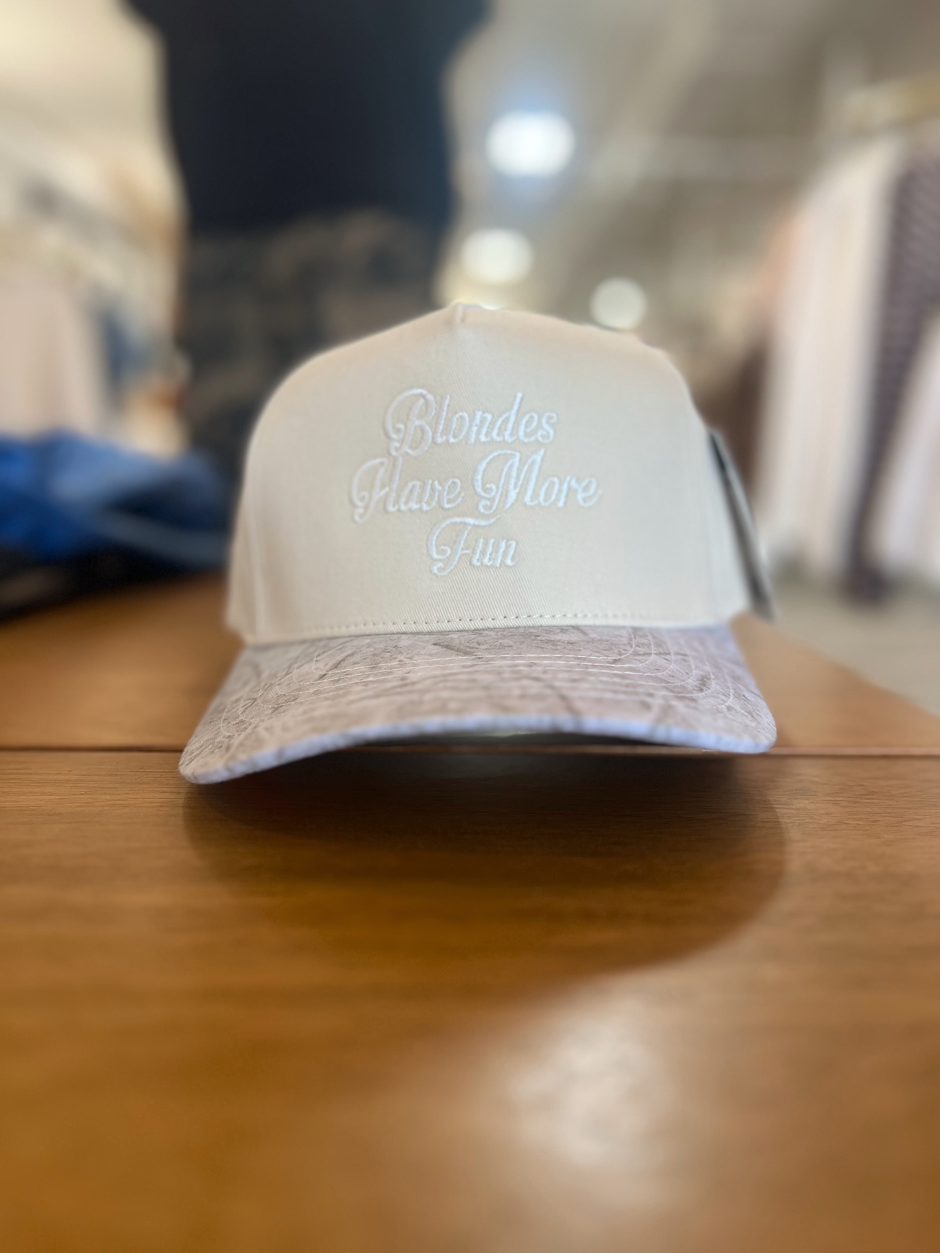 Blondes Have More Fun Hat