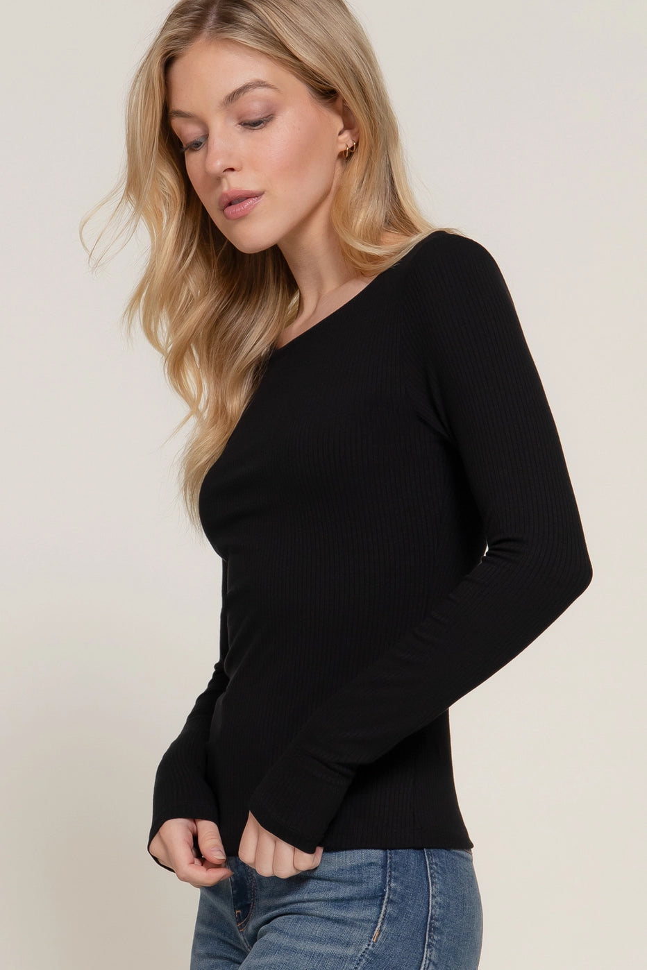 The Layering Top- Black