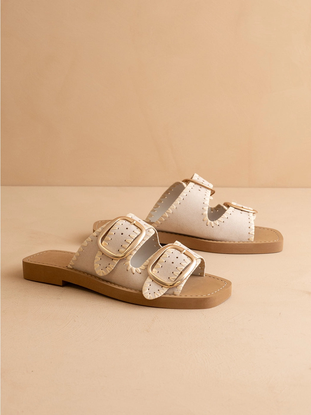 Tan Woven Sandal