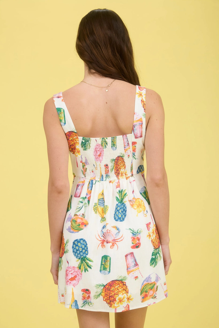 MOON RIVER: Tropical Summer Dress