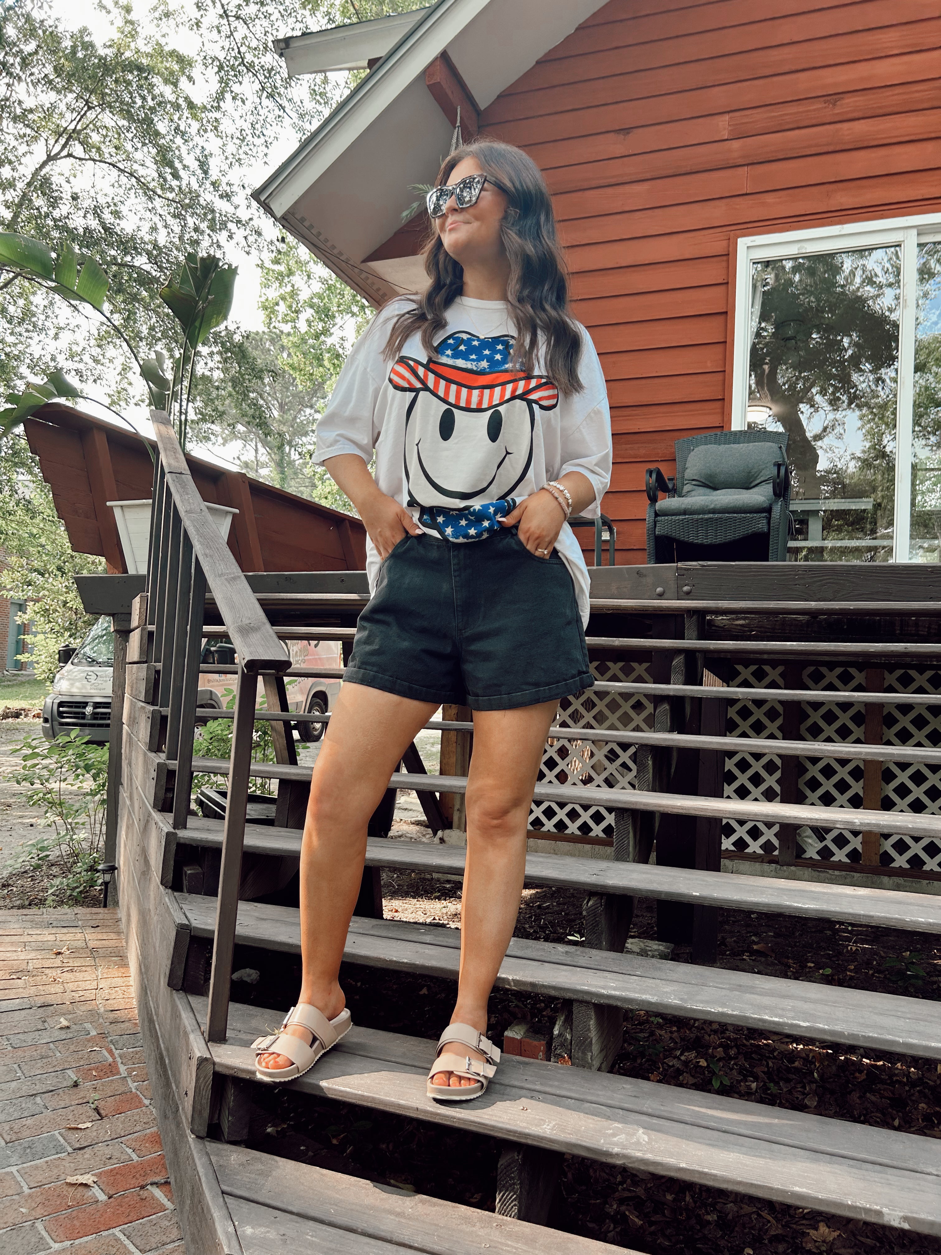 Project Social T: Smiley Cowboy Tee