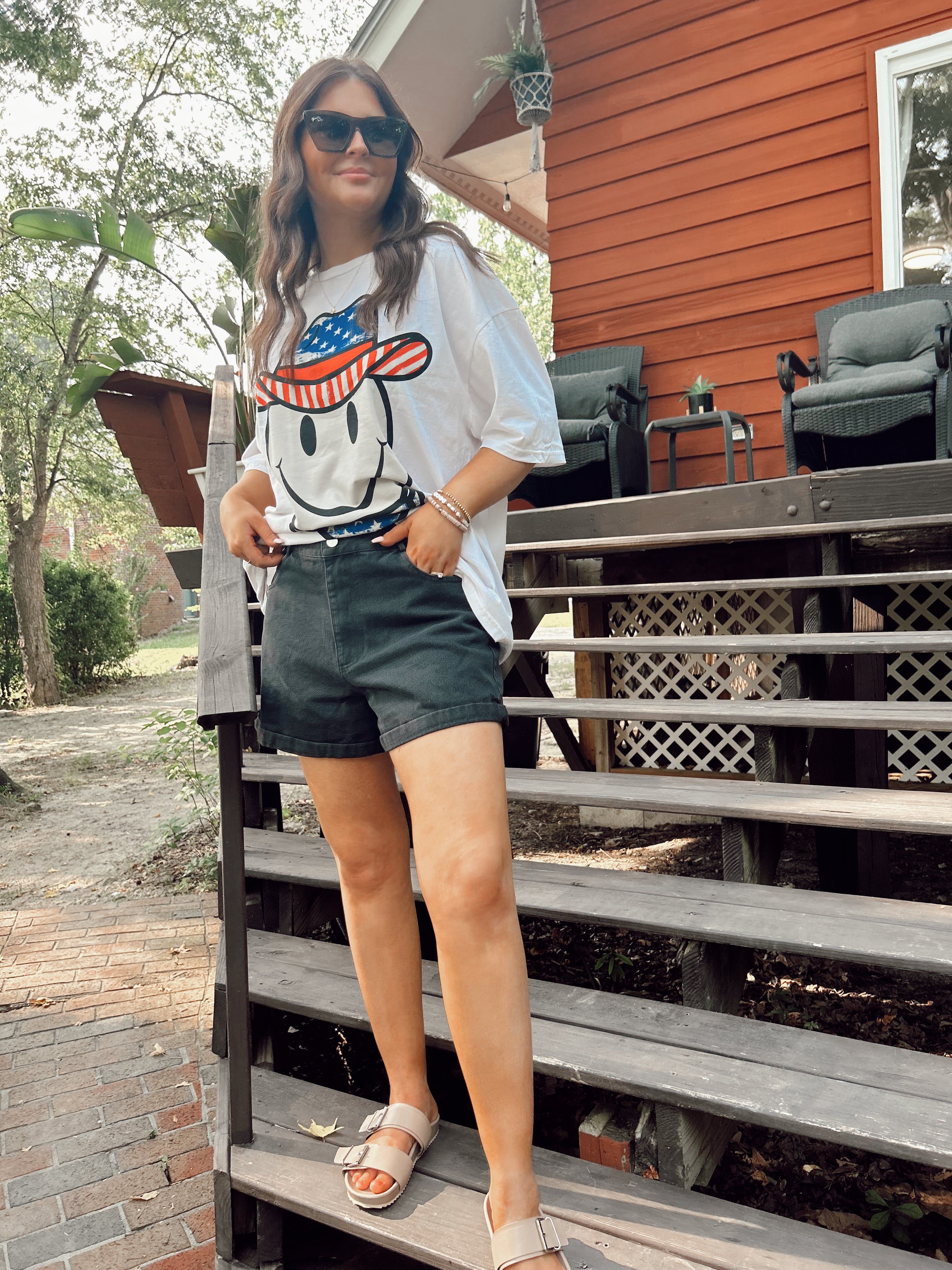 Project Social T: Smiley Cowboy Tee