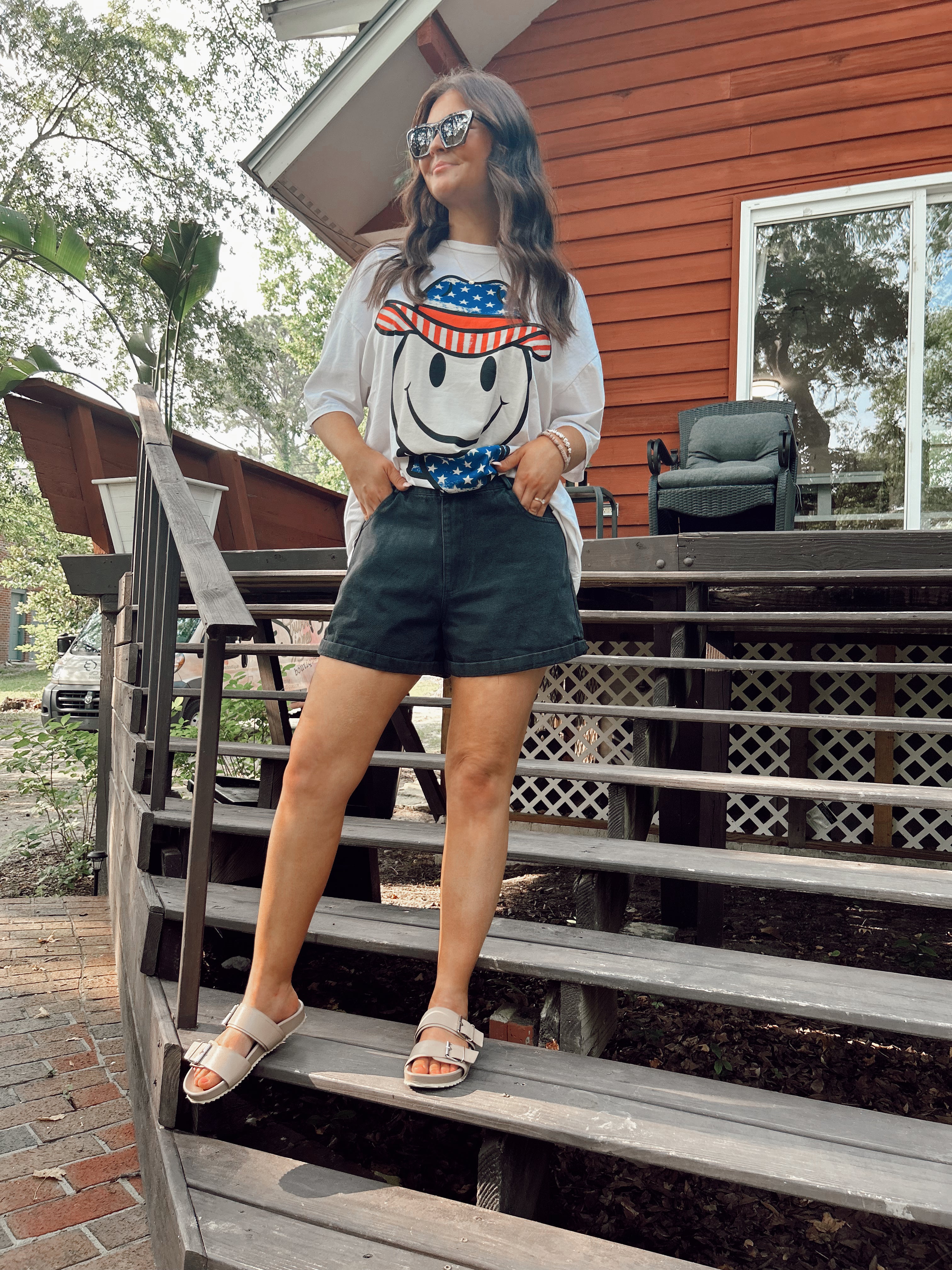 Project Social T: Smiley Cowboy Tee