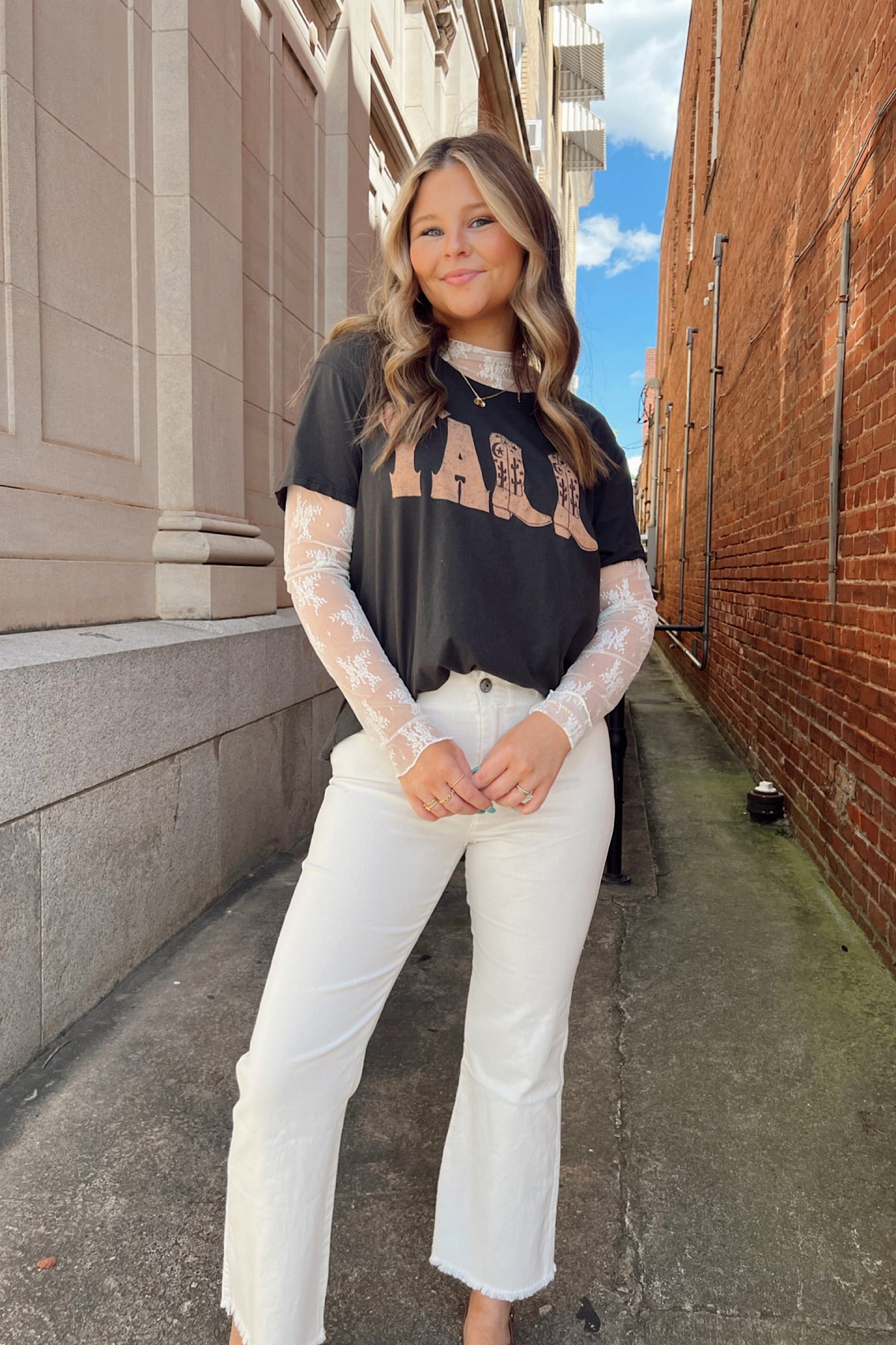 PST: Y’all Relaxed Tee- Black