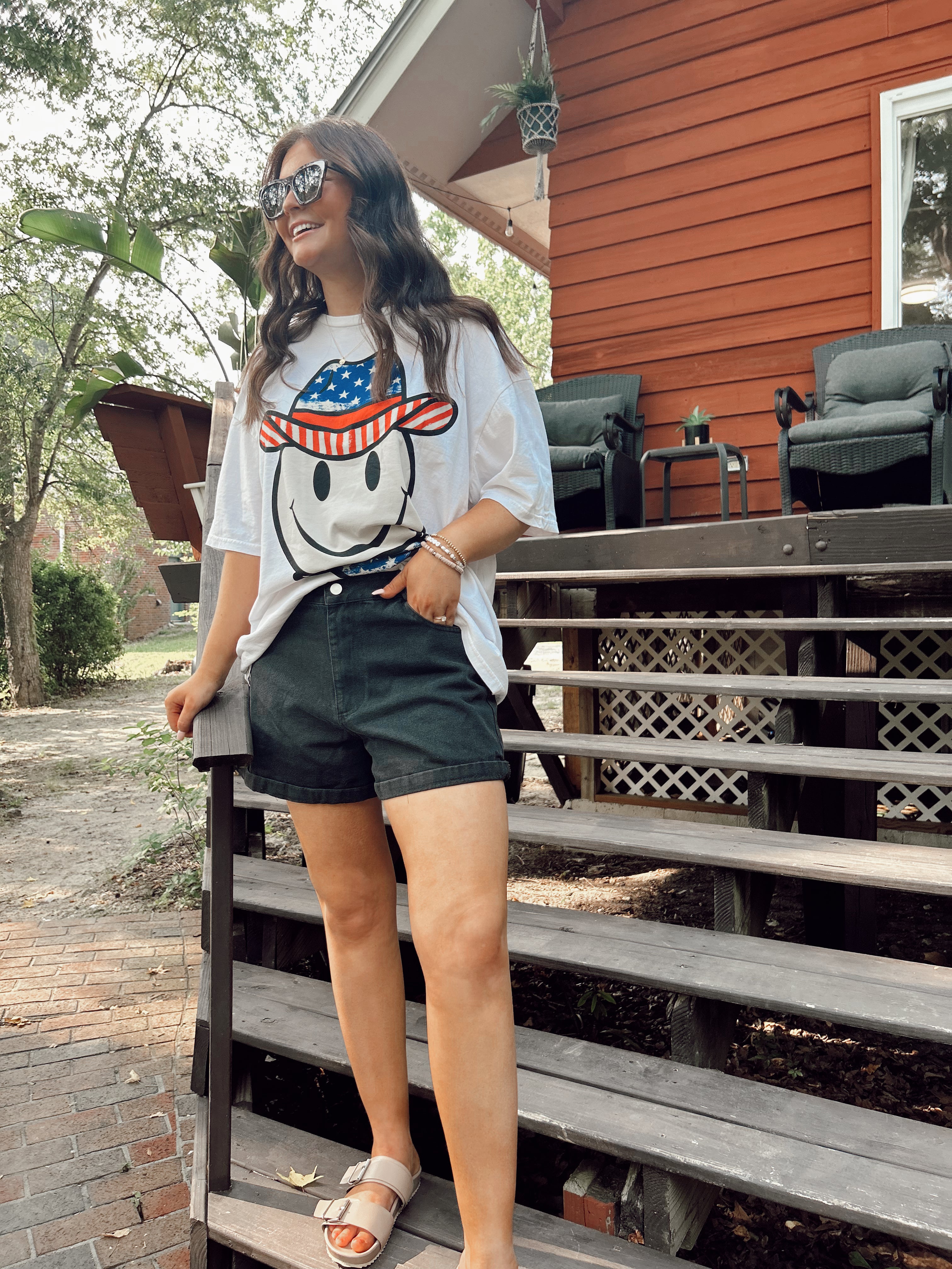 Project Social T: Smiley Cowboy Tee