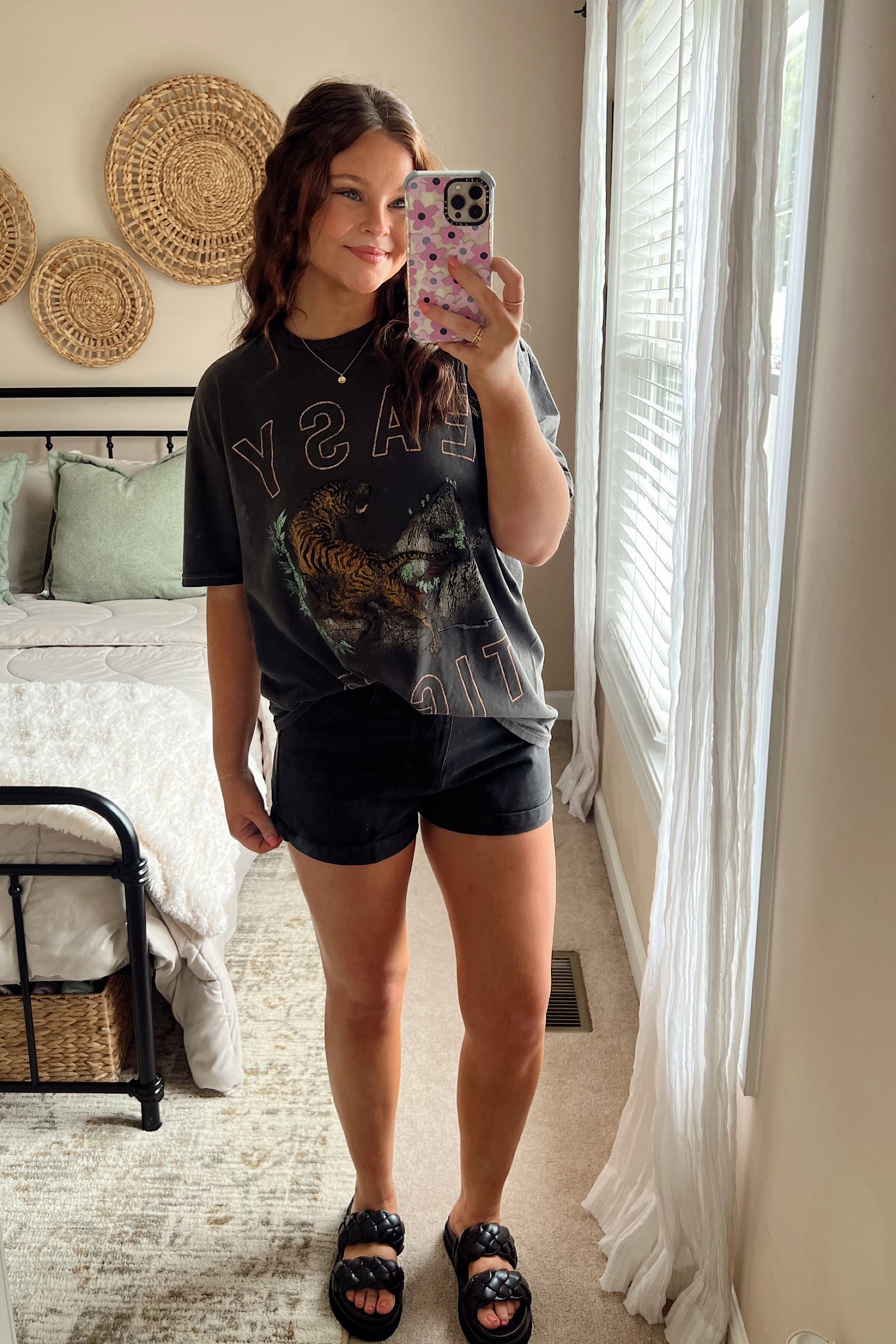 Project Social T: Easy Tiger Relaxed Tee - Charcoal