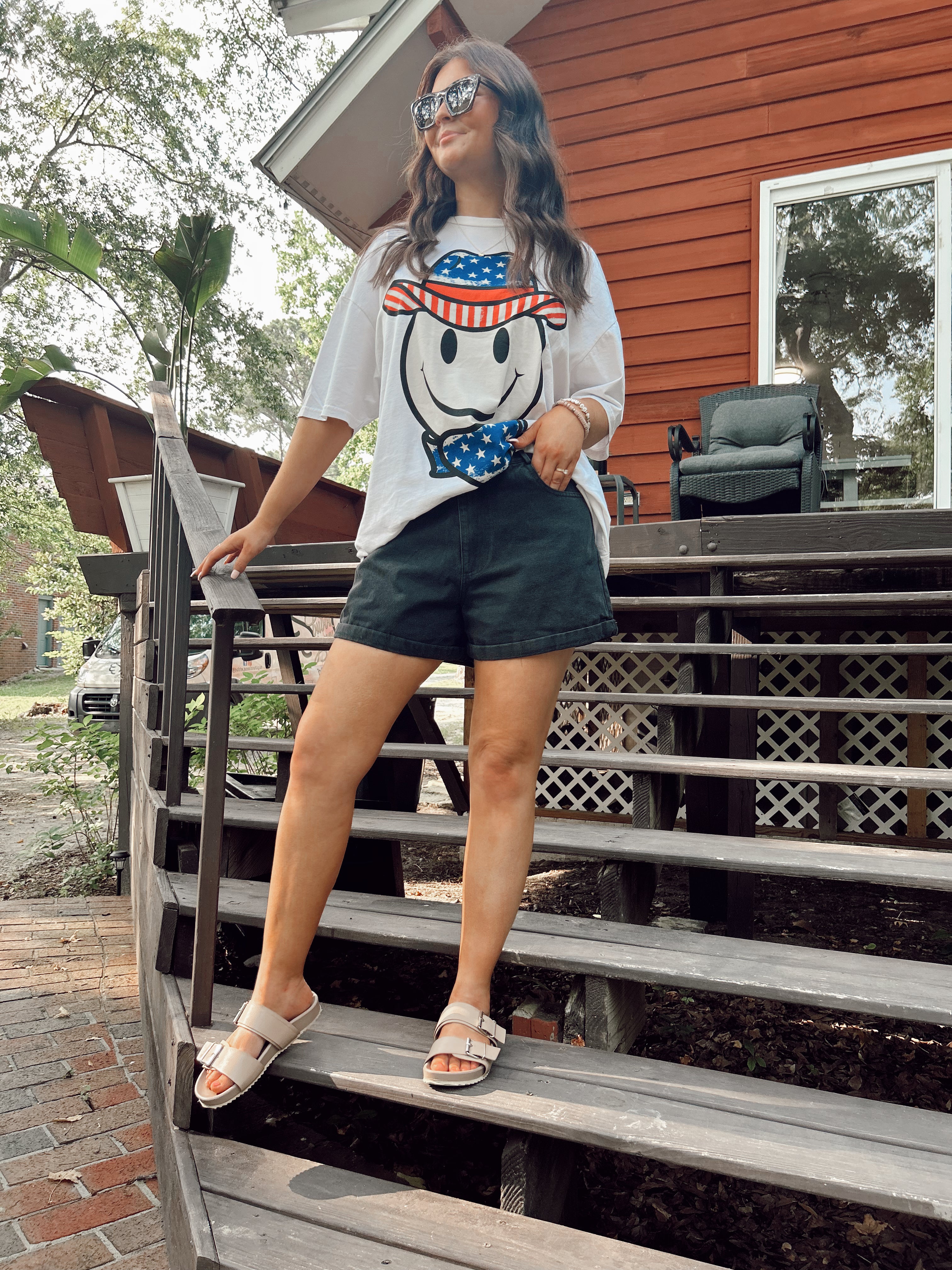 Project Social T: Smiley Cowboy Tee