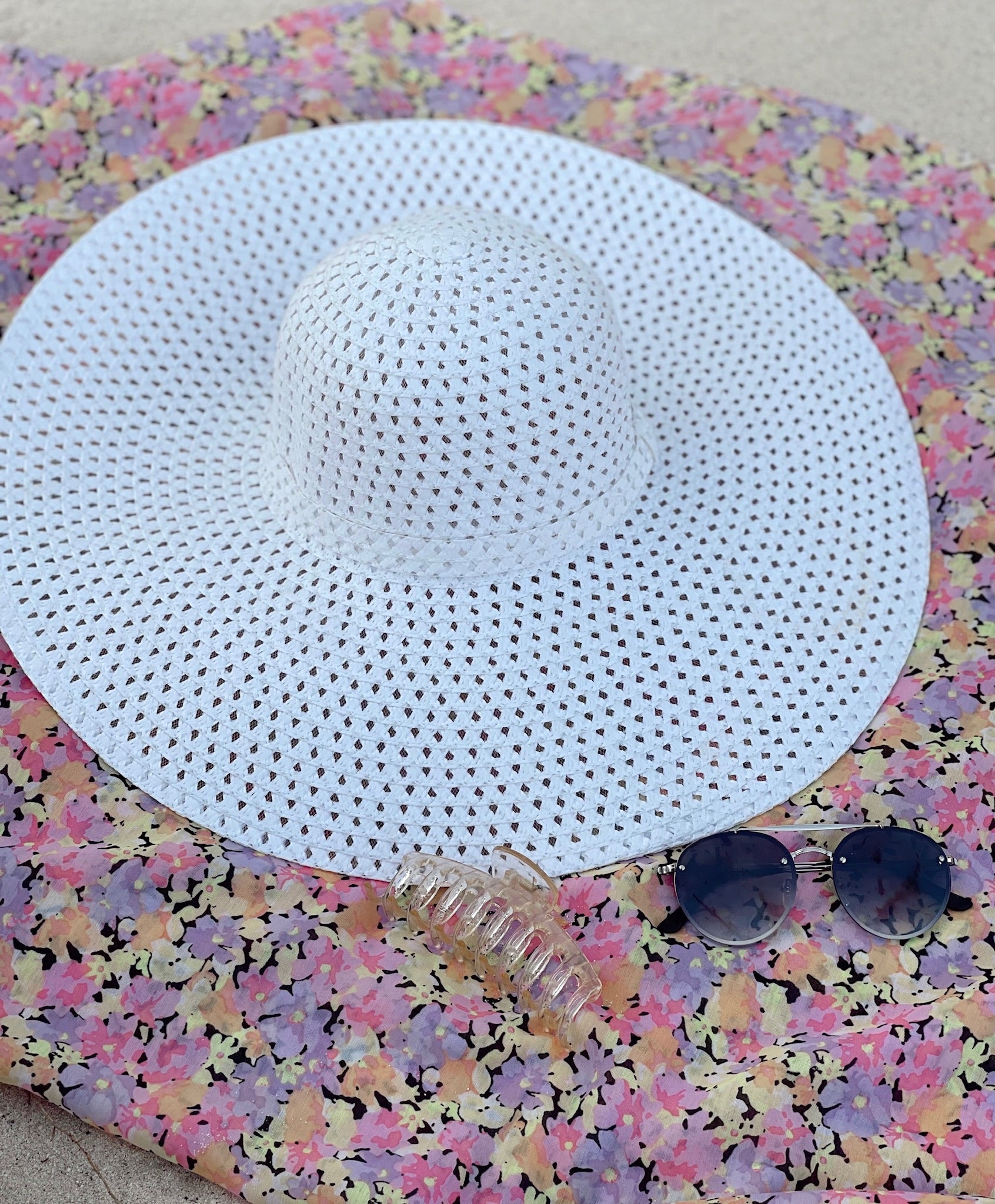 Straw Beach Summer Hats (Three Colors)