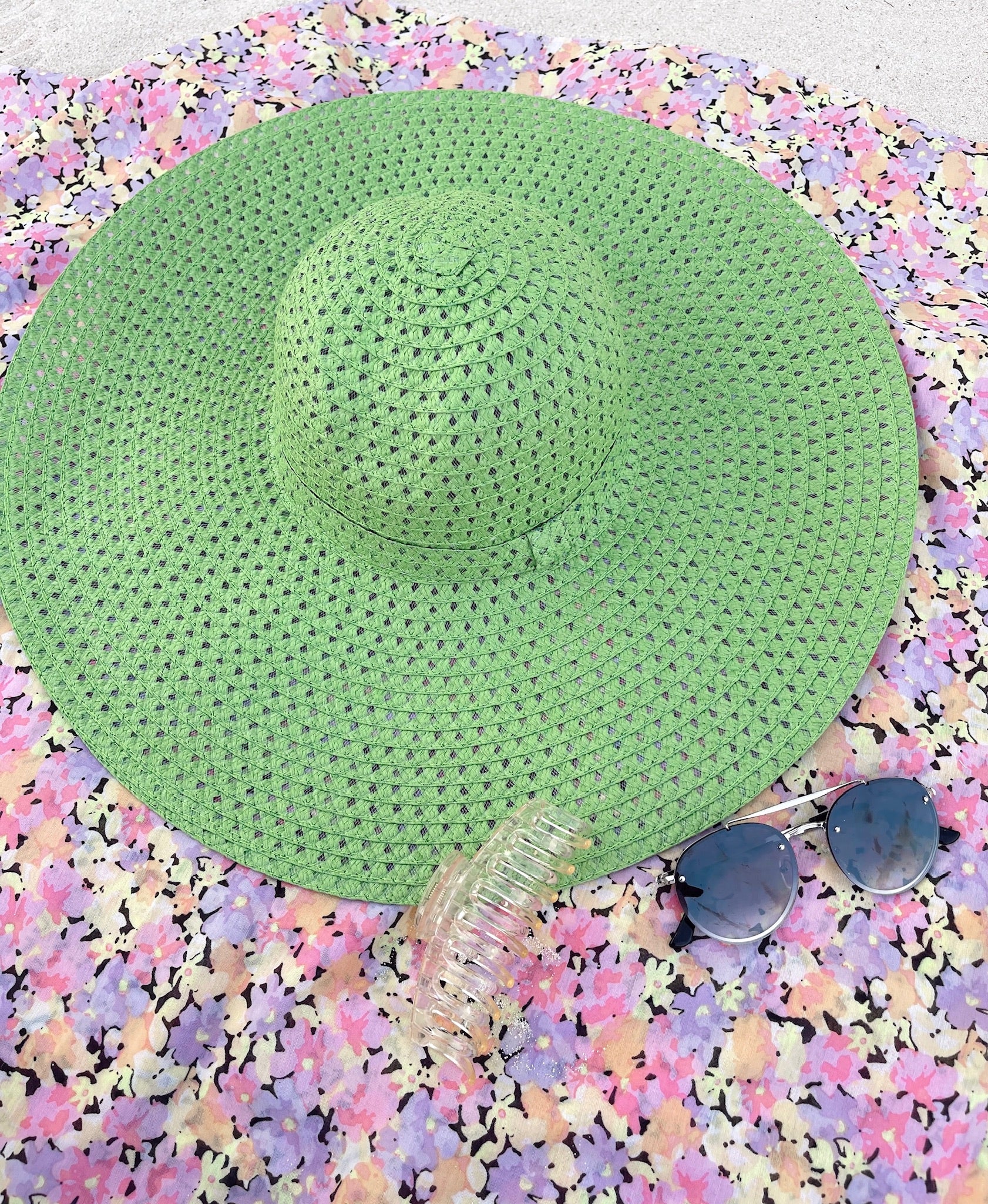 Straw Beach Summer Hats (Three Colors)