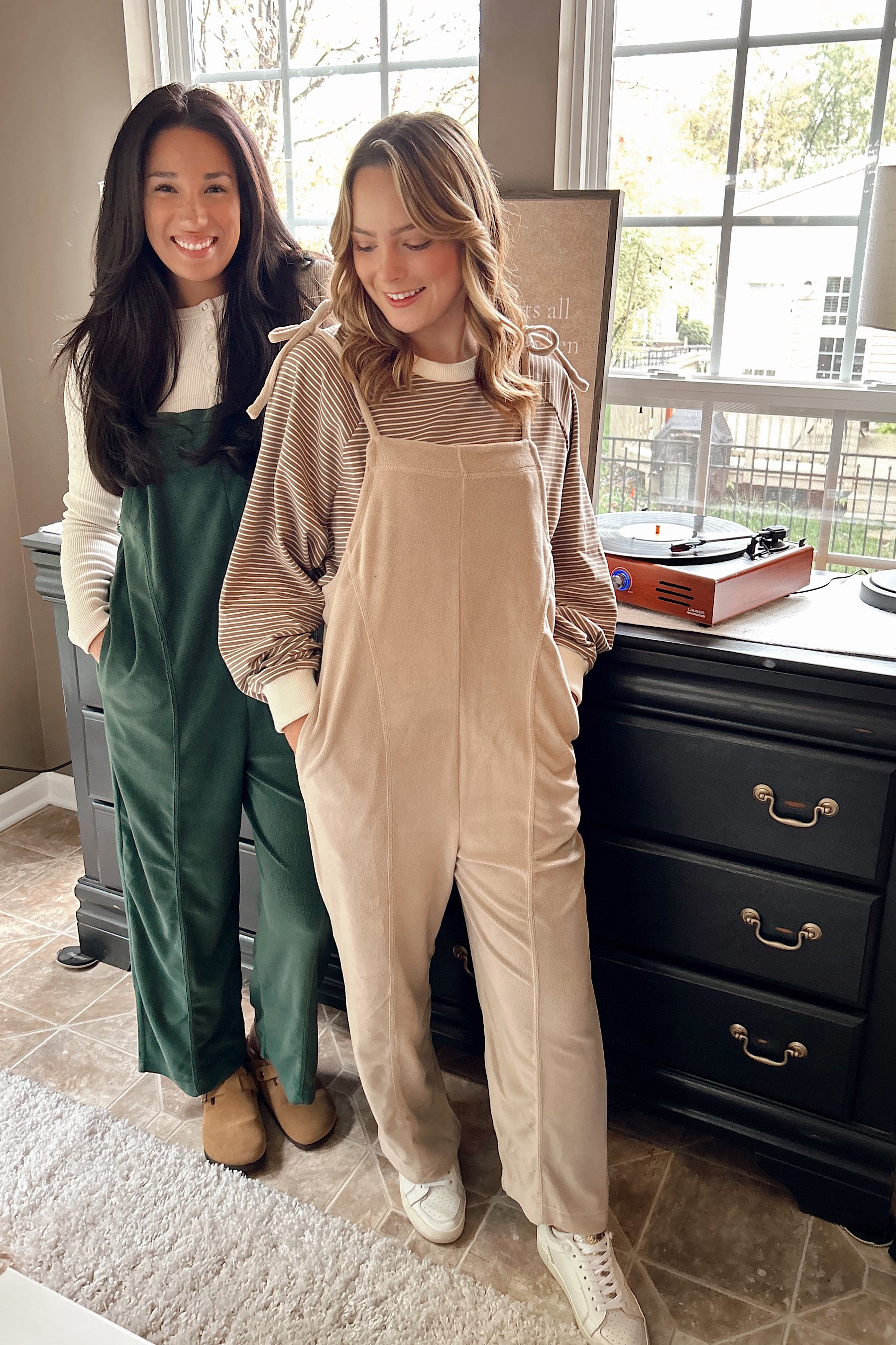 Pumpkin Pie Jumpsuit- Tan