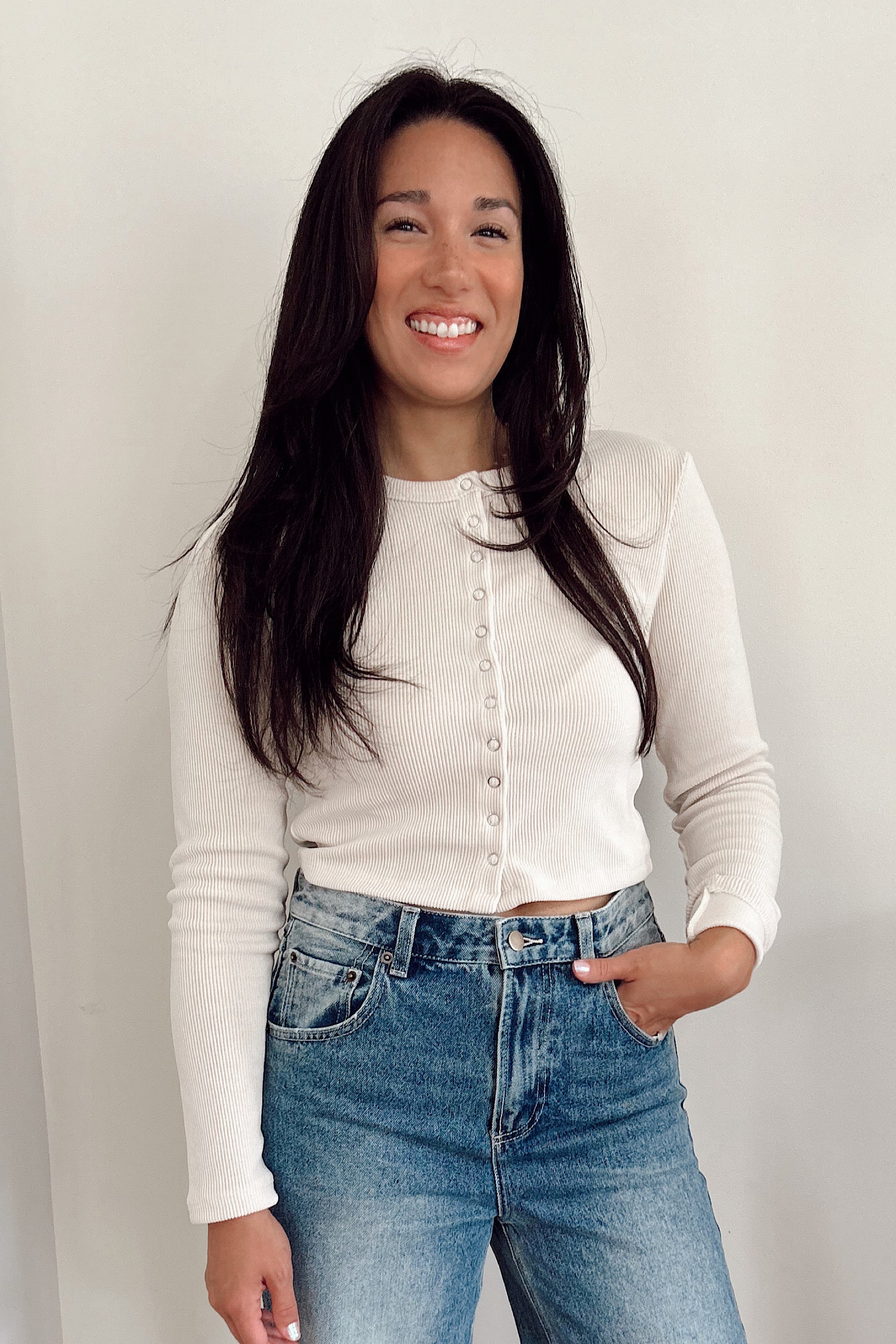 Fall Top- Cream