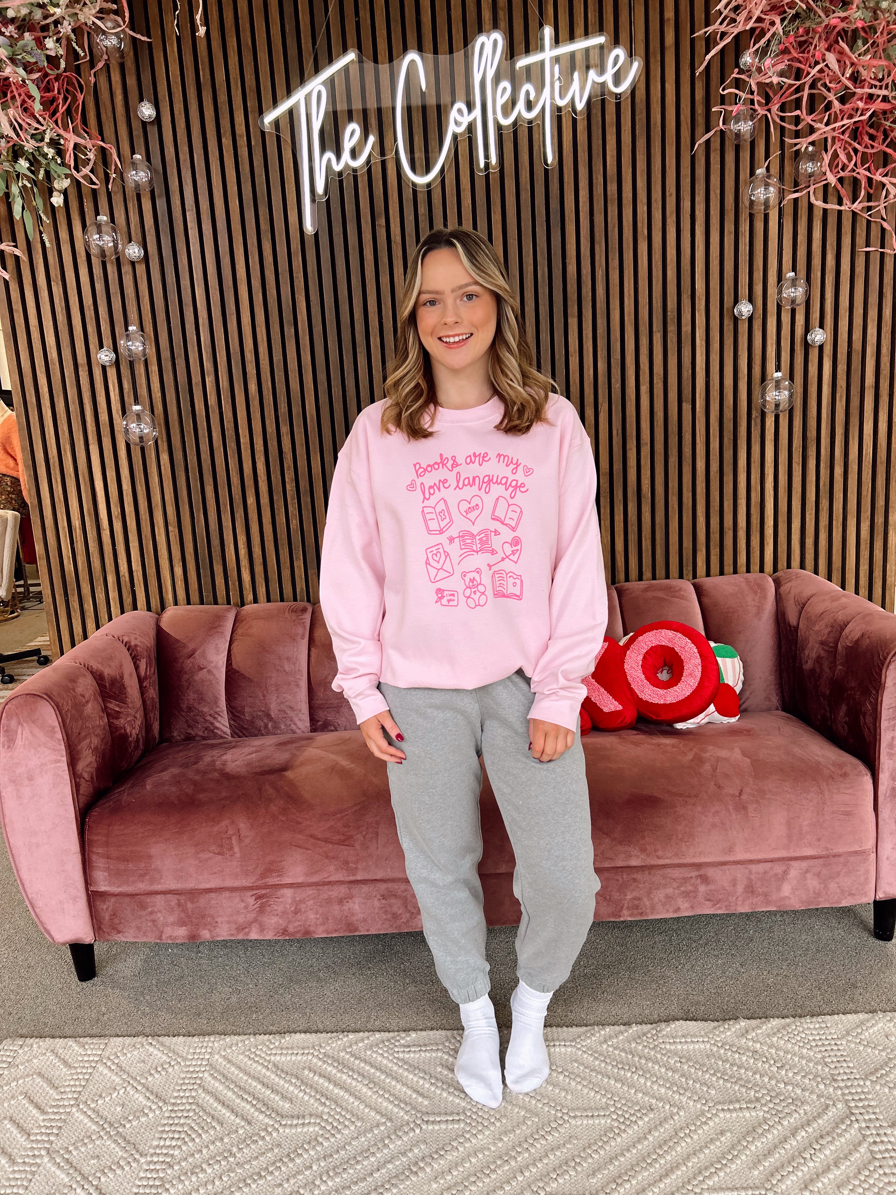 BJB Customs: Book Lover Sweatshirt