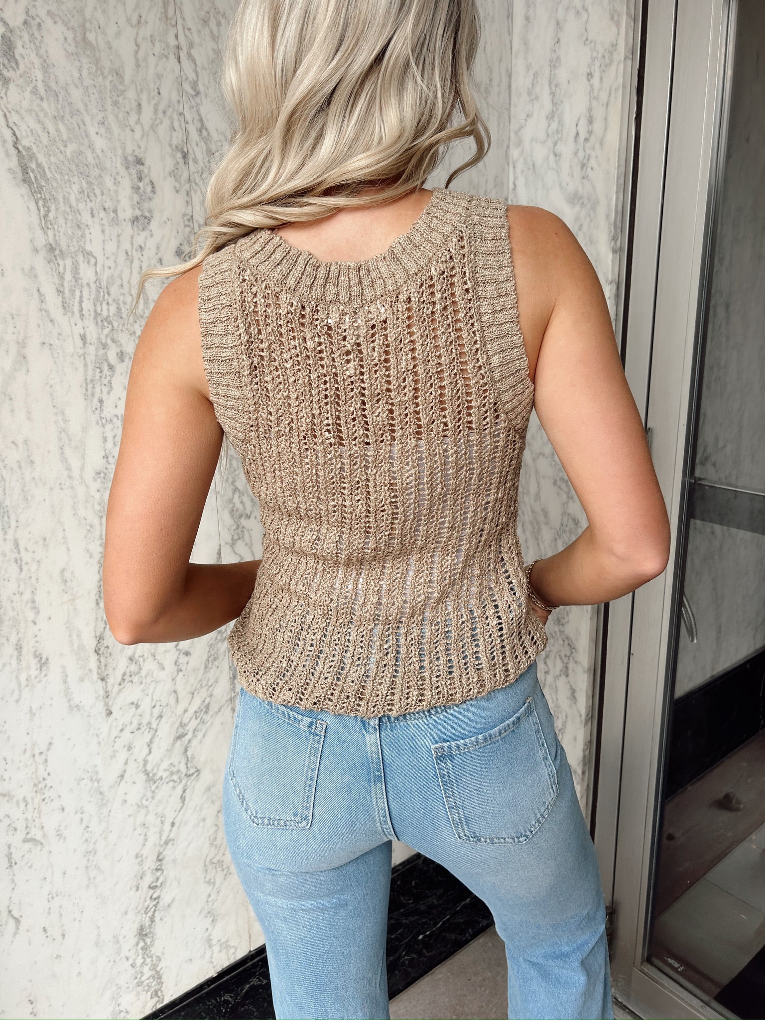 Timeless Knit Top - Taupe