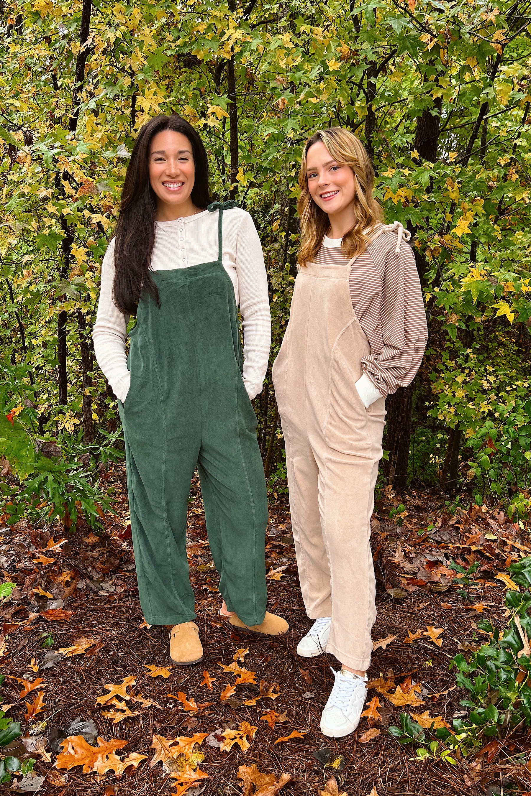 Pumpkin Pie Jumpsuit- Tan