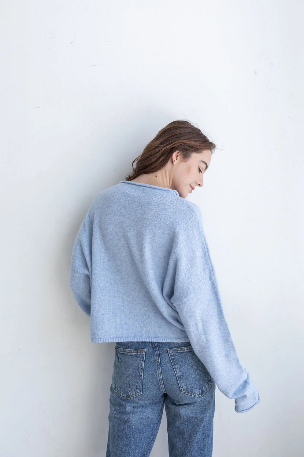 Core Cardigan- Sky Blue