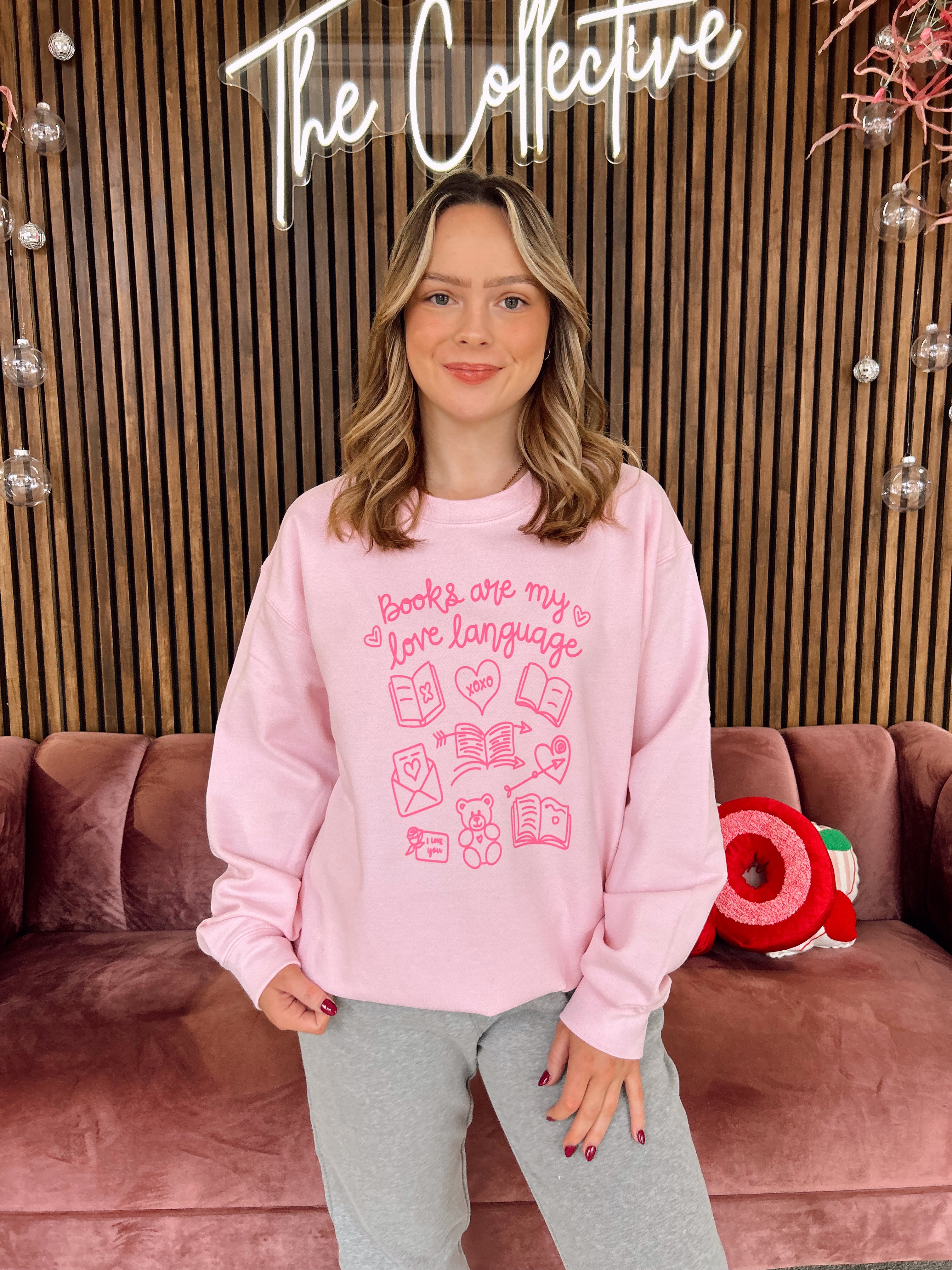 BJB Customs: Book Lover Sweatshirt