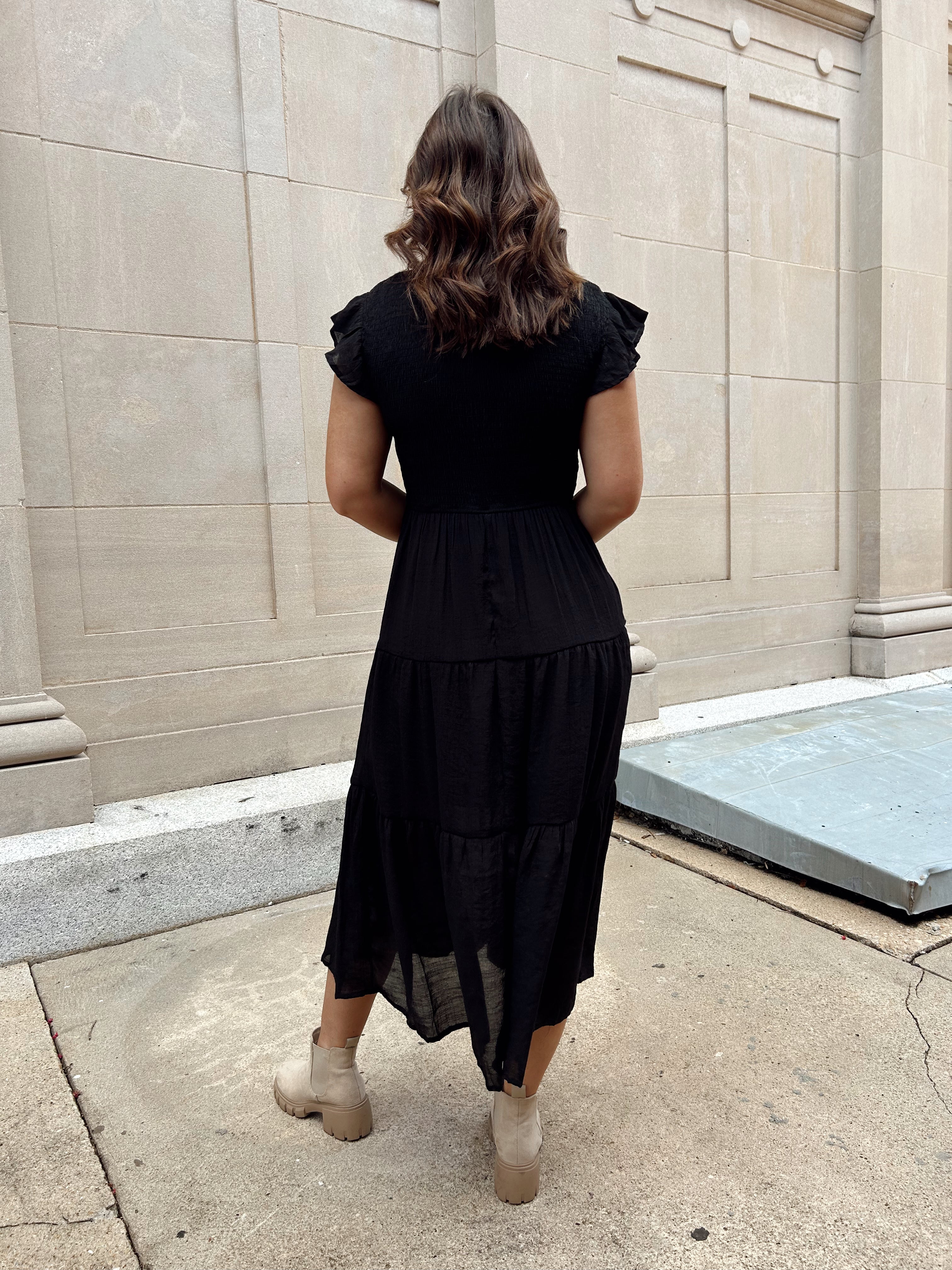 3x clearance black dress