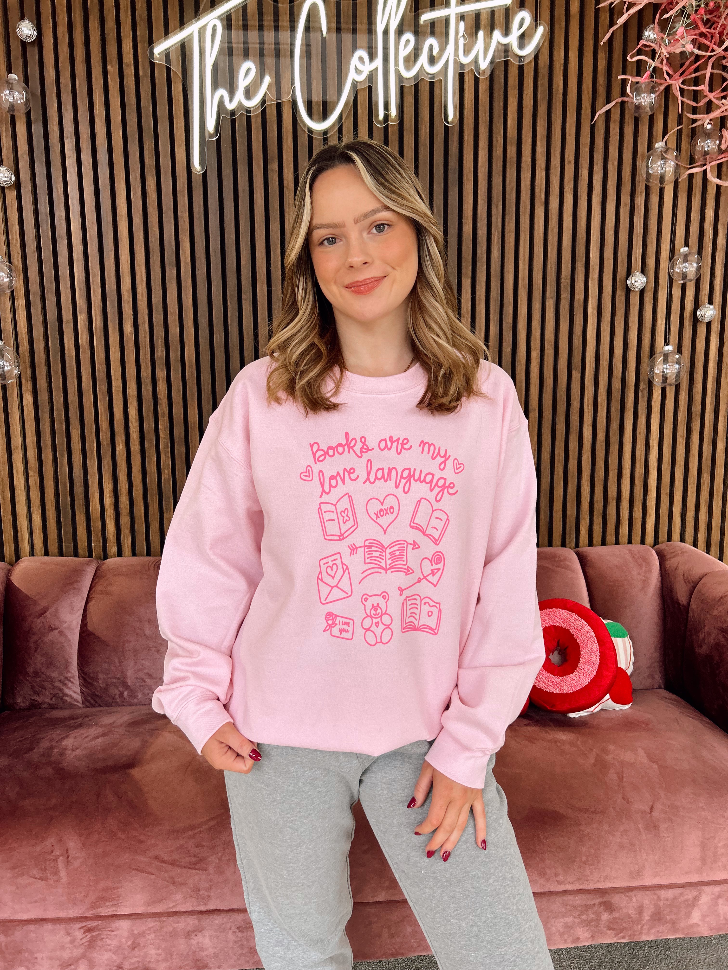 BJB Customs: Book Lover Sweatshirt