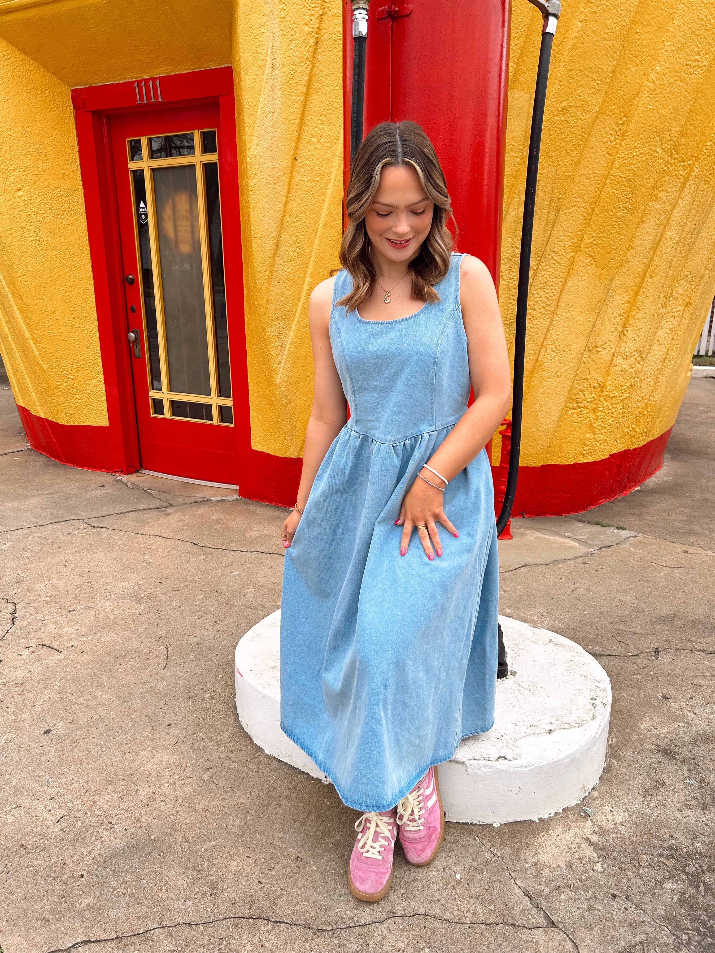 Spring Denim Dress