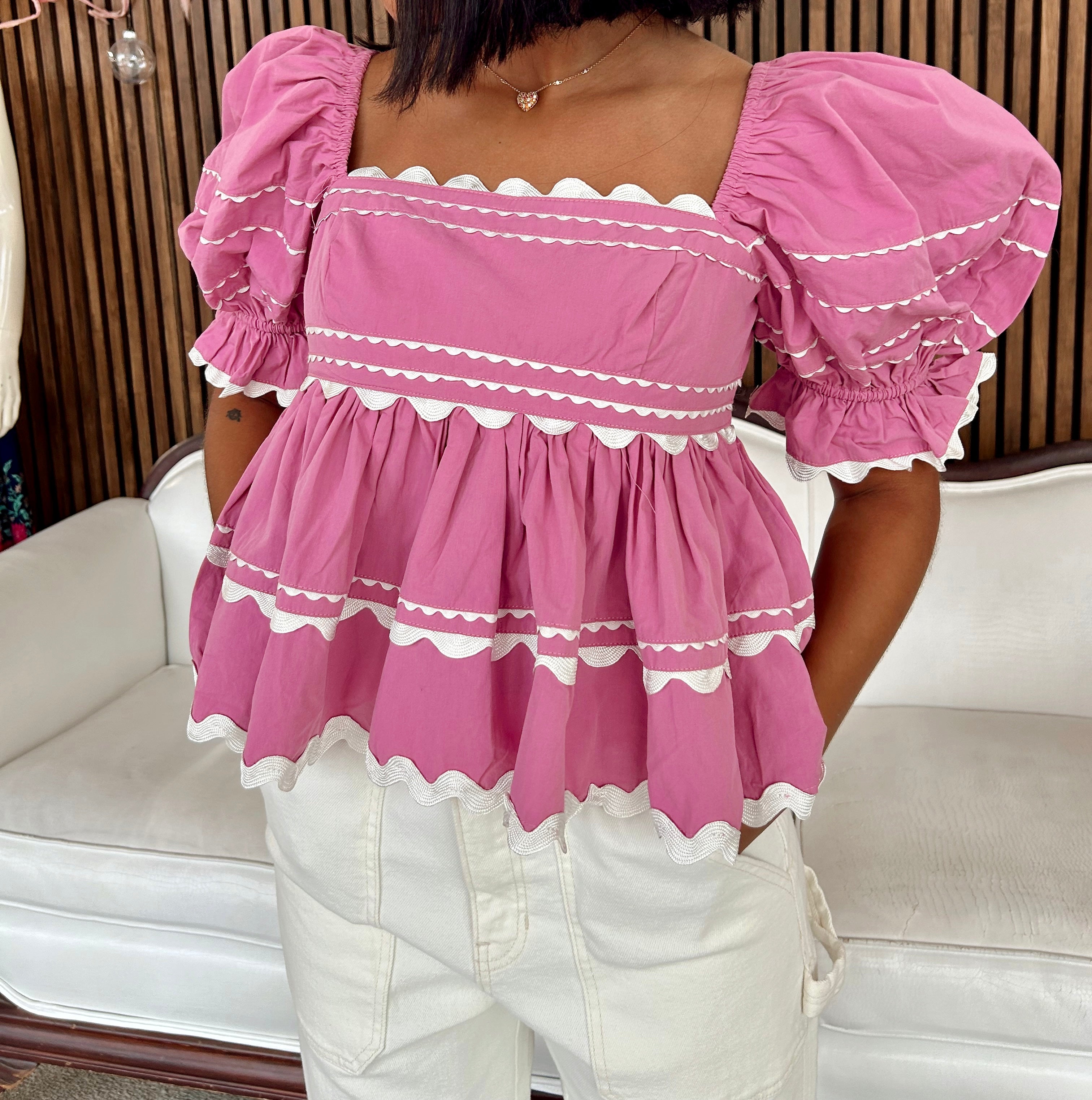 Sophie The Label: Lavender Top