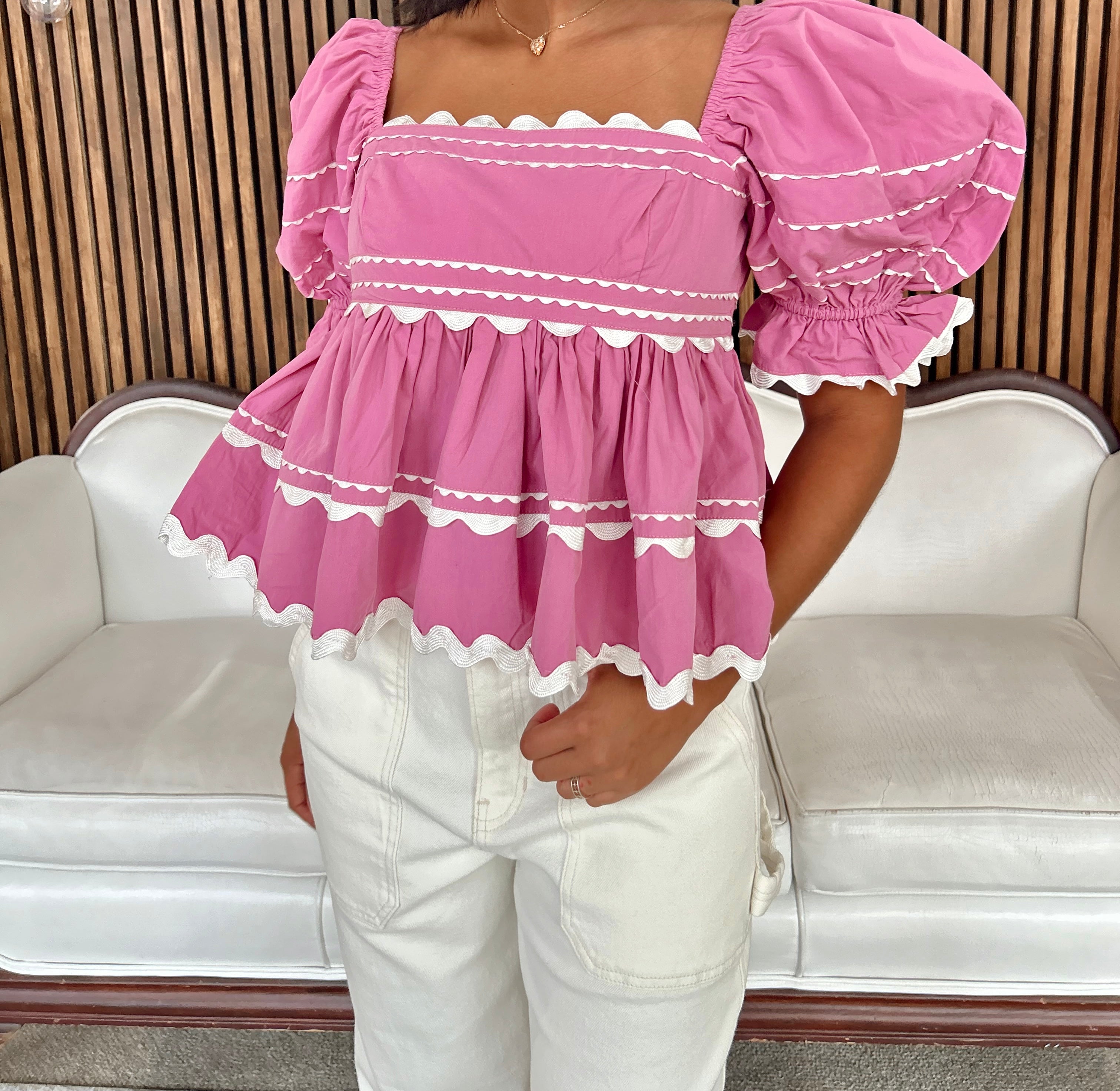 Sophie The Label: Lavender Top