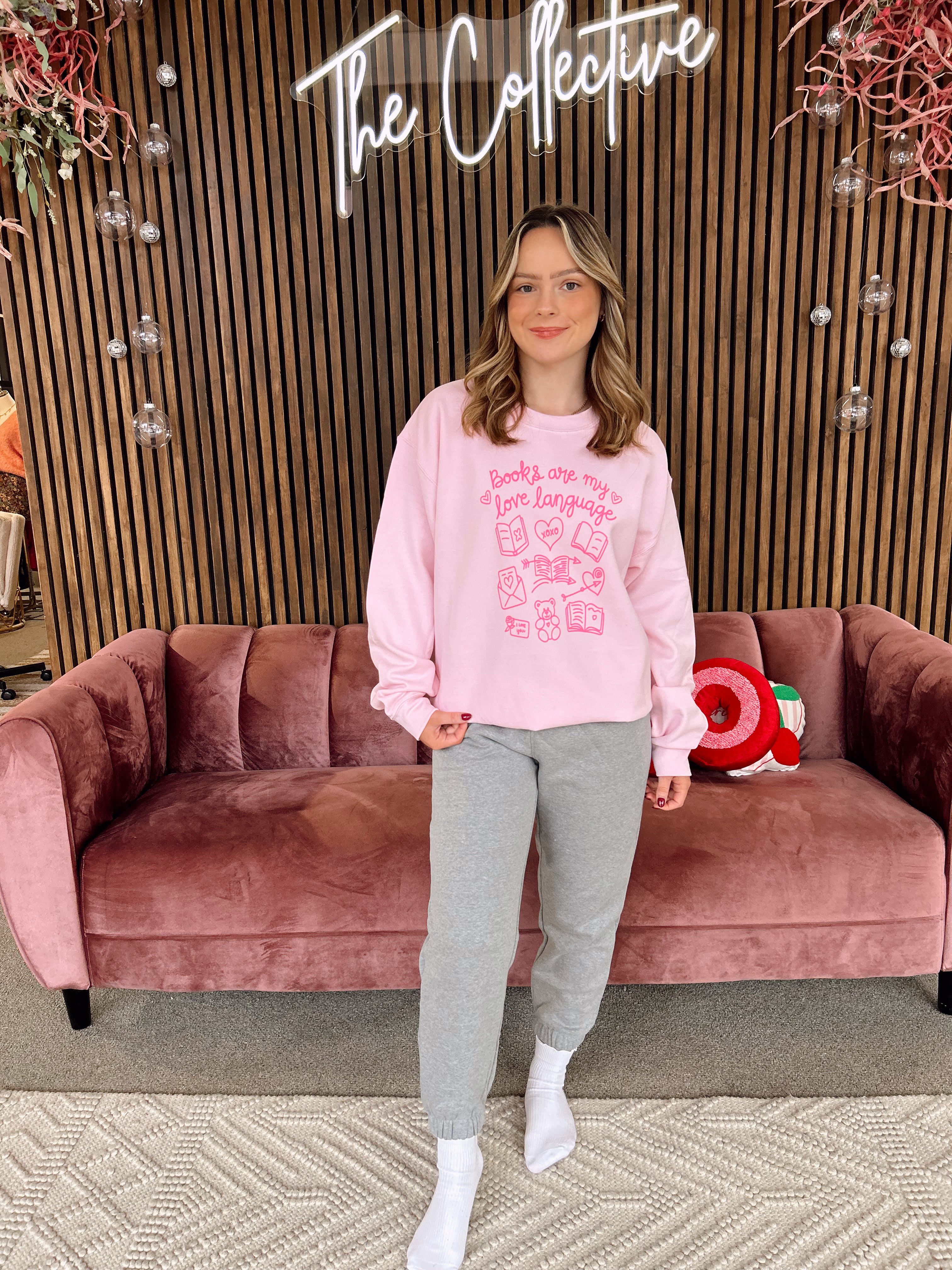 BJB Customs: Book Lover Sweatshirt