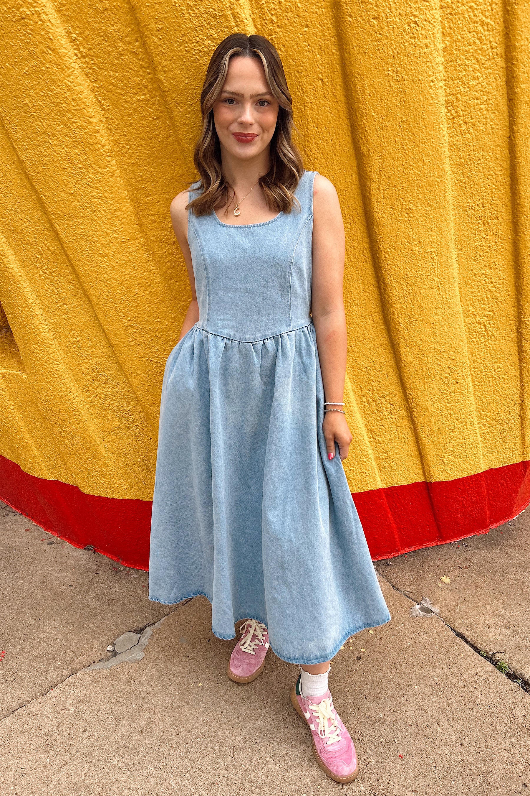 Spring Denim Dress