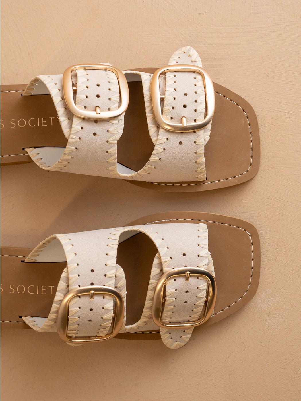 Tan Woven Sandal