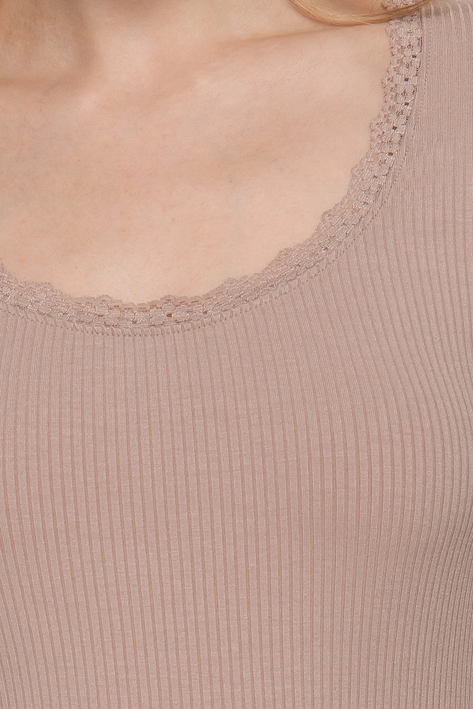 Lace Trim Top