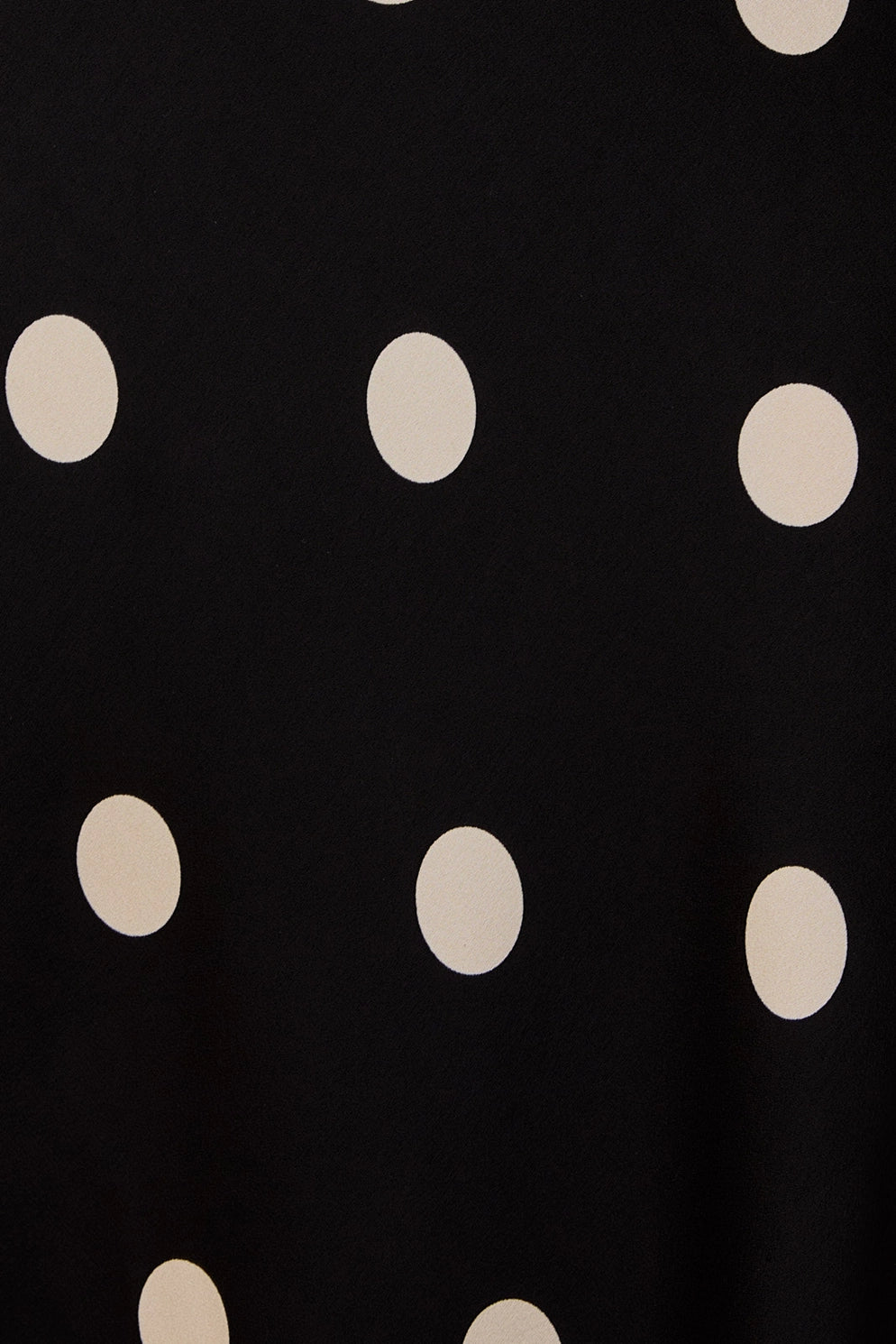 Satin Polka Dot Midi Skirt