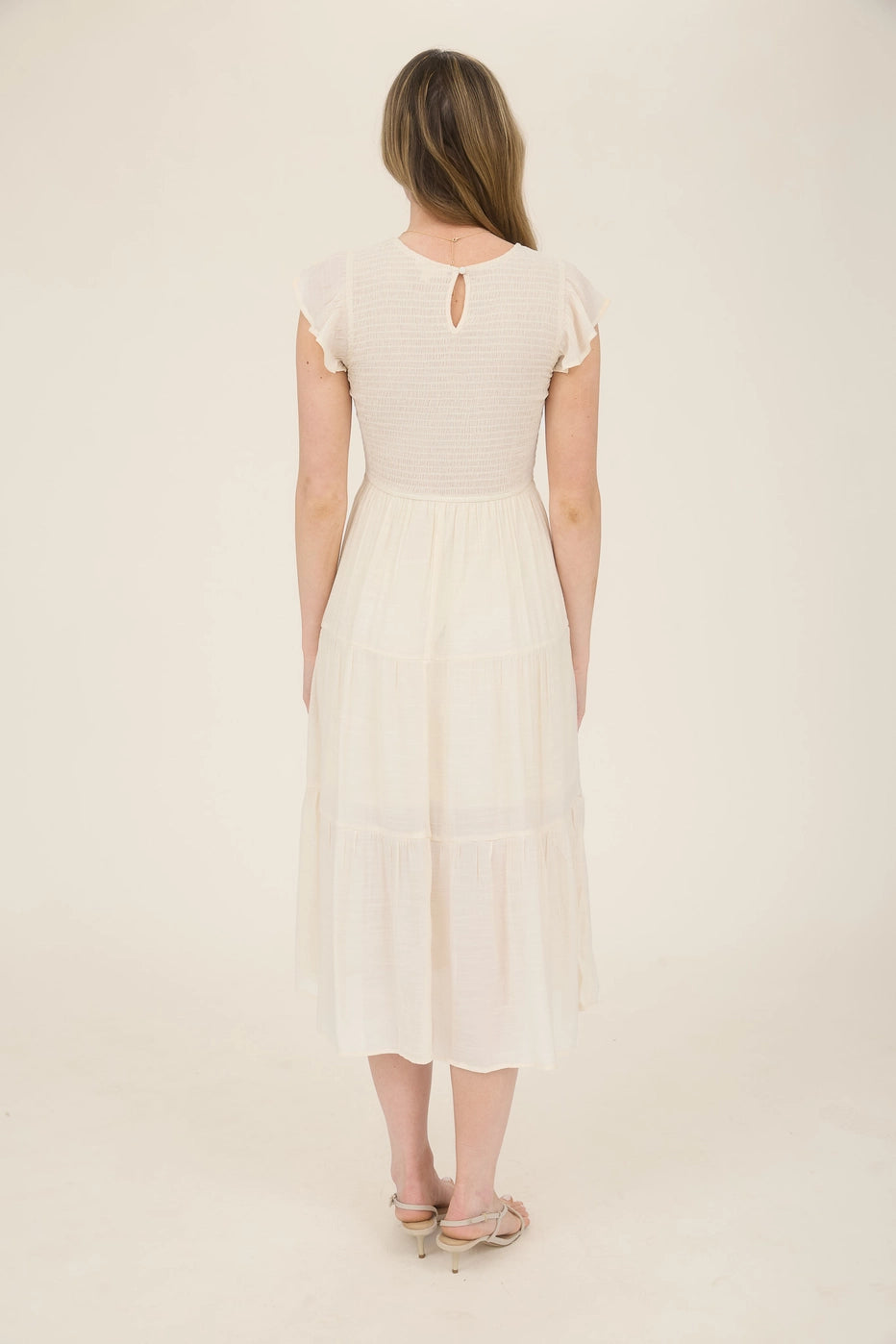City Life Dress- Cream