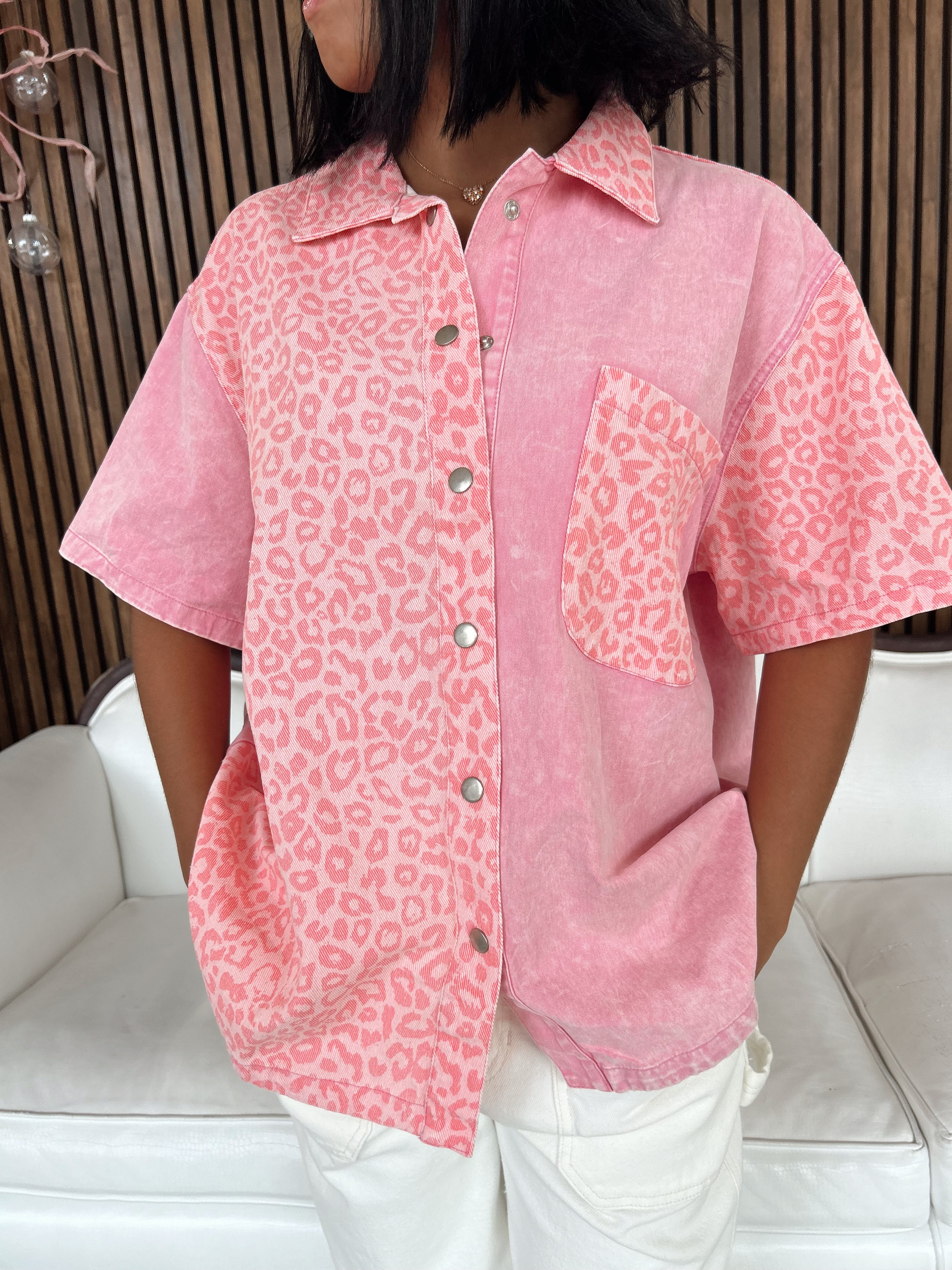 Cheetah Jacket Top