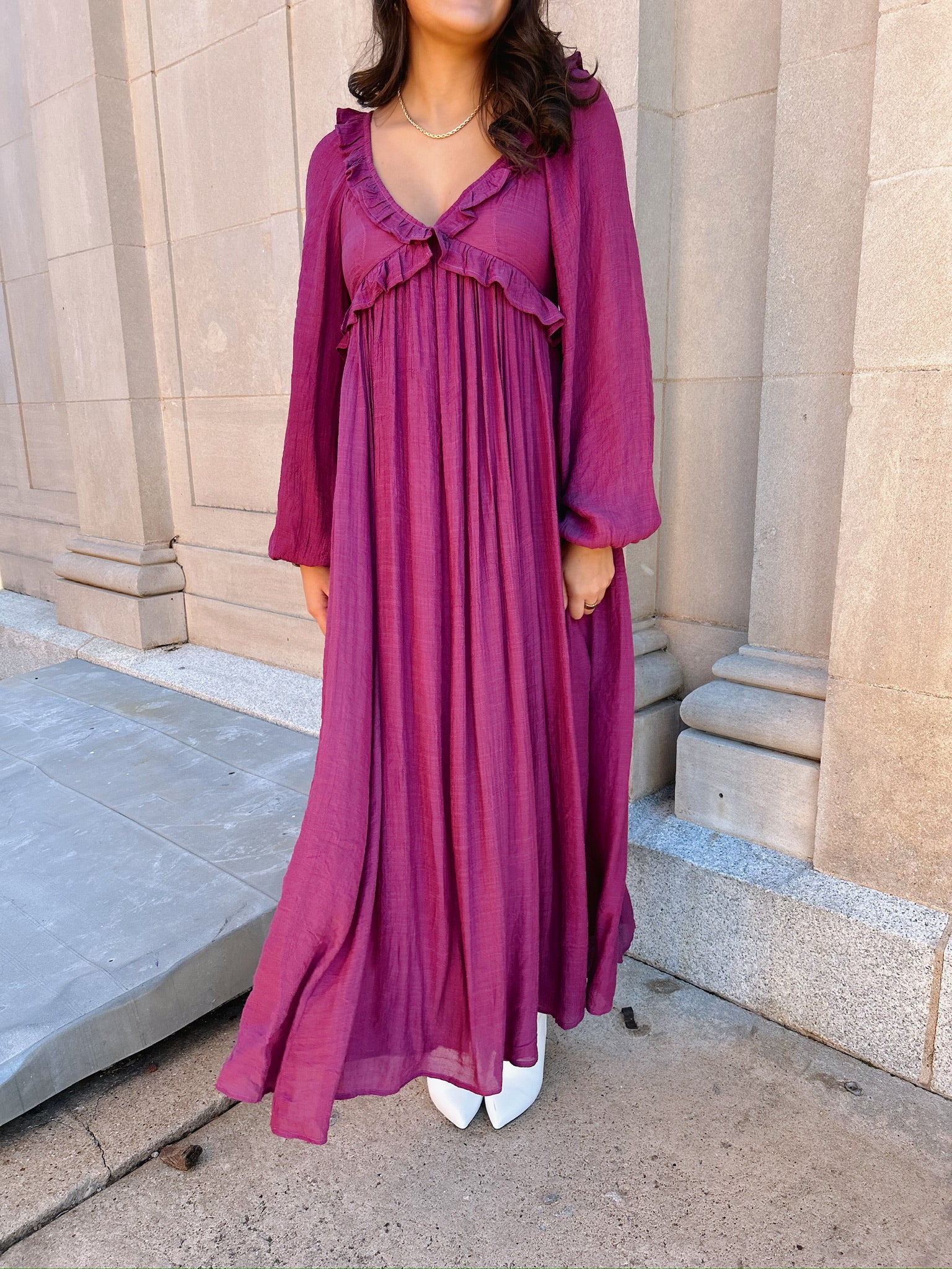 Amazing Grace Dress- Purple