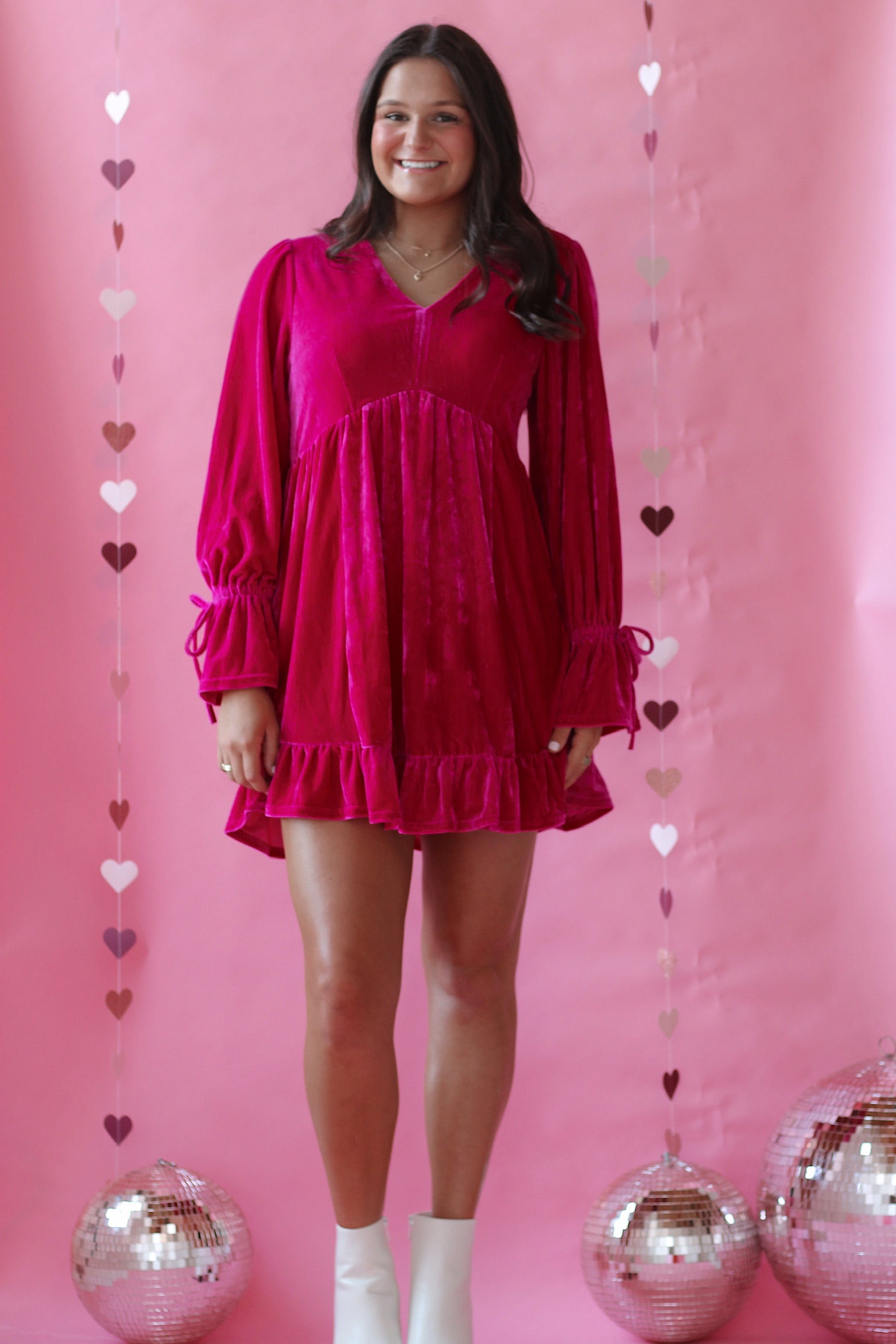 Romance Velvet Dress
