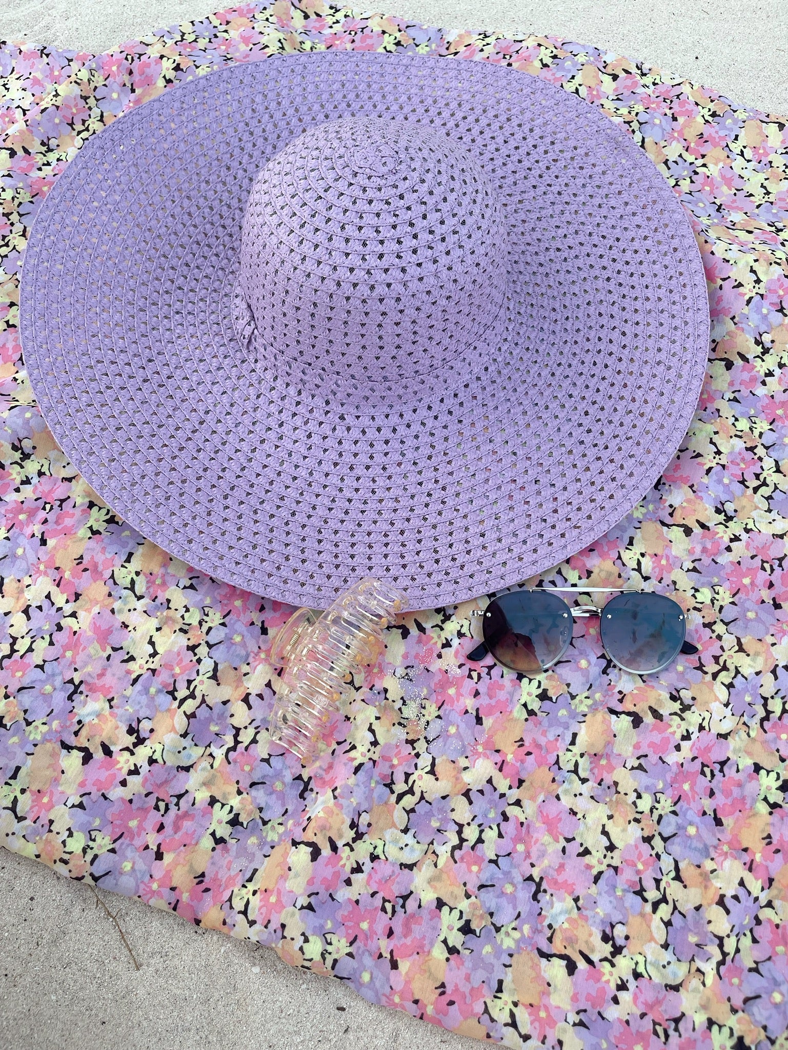 Straw Beach Summer Hats (Three Colors)